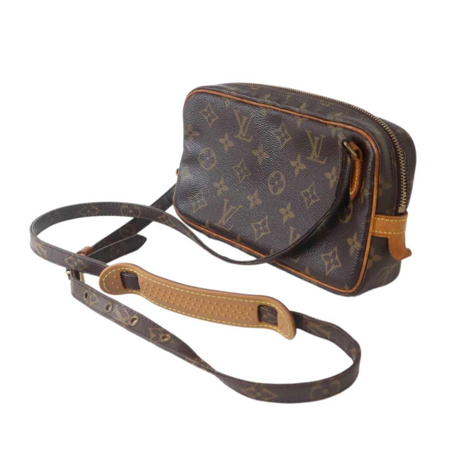 Louis Vuitton Monogram Brown Monogram Pochette Shoulder Bag ()