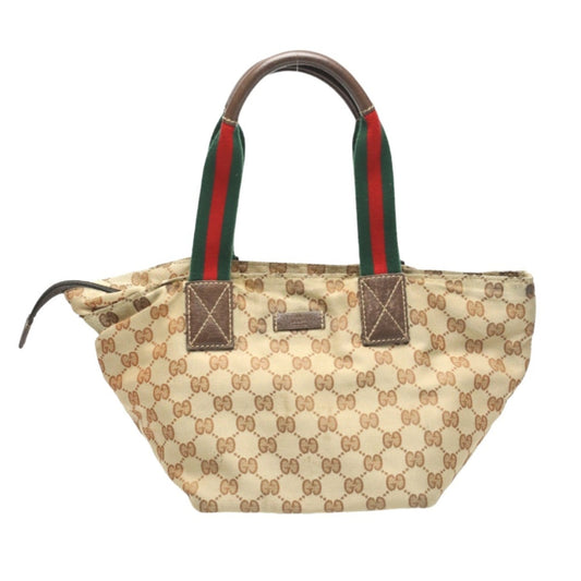 Gucci Gg Canvas Beige Gg Canvas Handbag Tote Bag ()