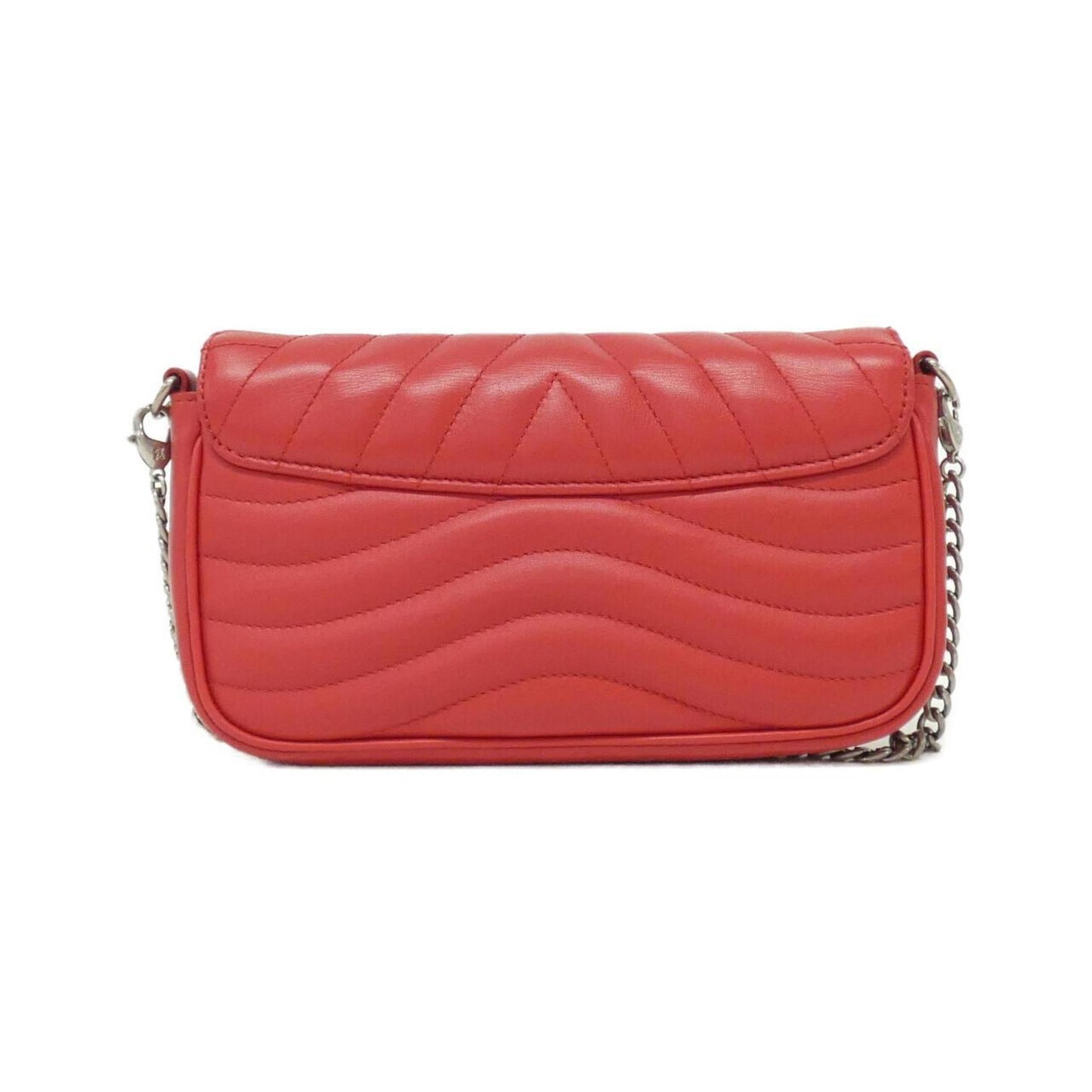 Louis Vuitton Silver Leather Shoulder Bag