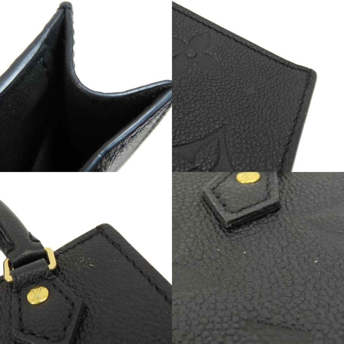 Louis Vuitton Monogram Empreinte Black Monogram Empreinte Shoulder Bag