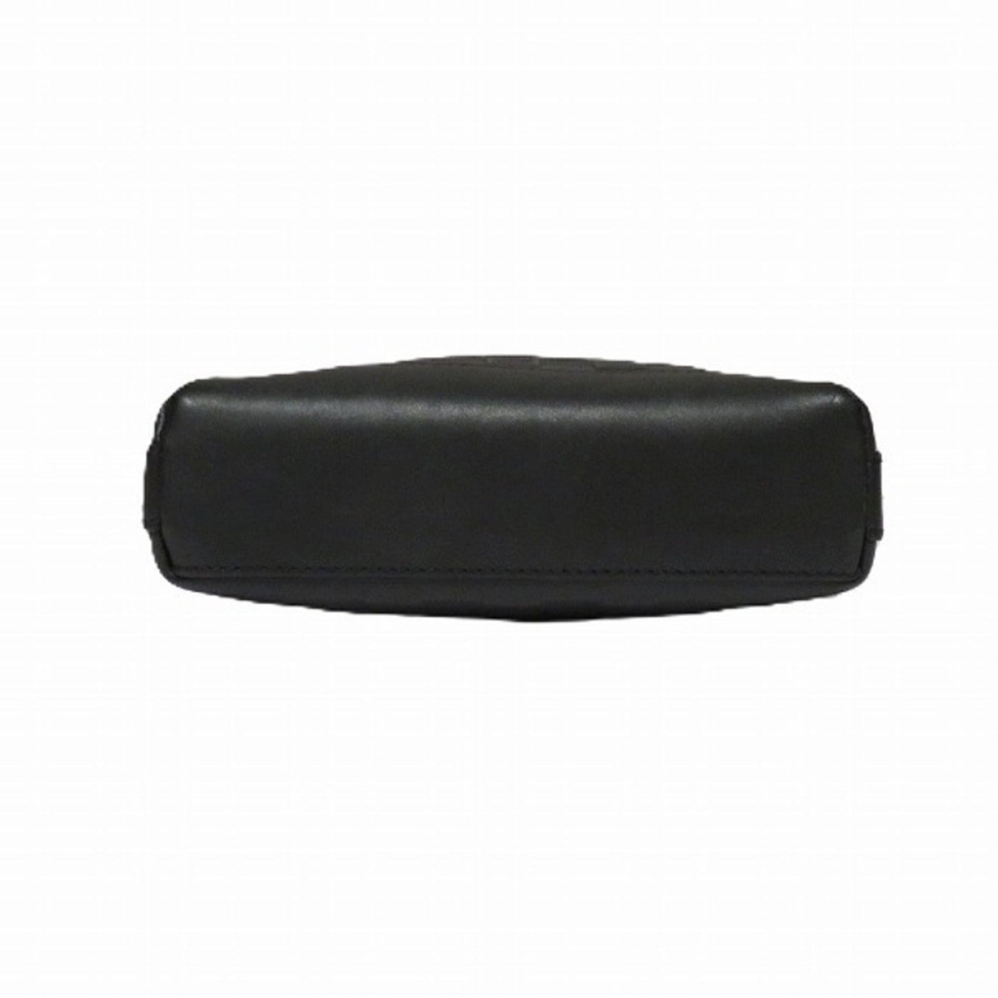 Louis Vuitton Black Leather Shoulder Bag