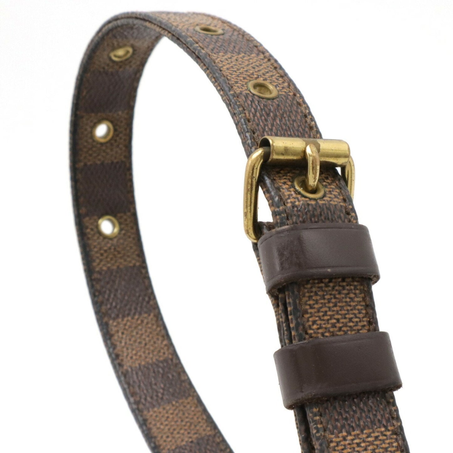 Louis Vuitton Brown Pvc Shoulder Bag