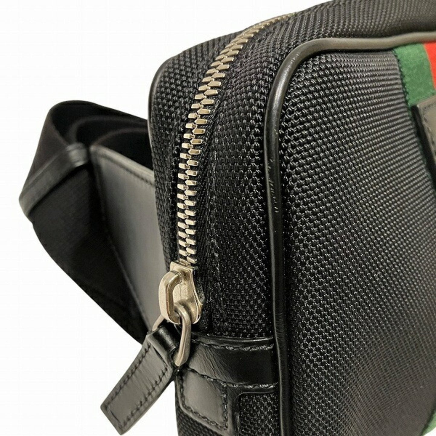 Gucci Black Canvas Pouch
