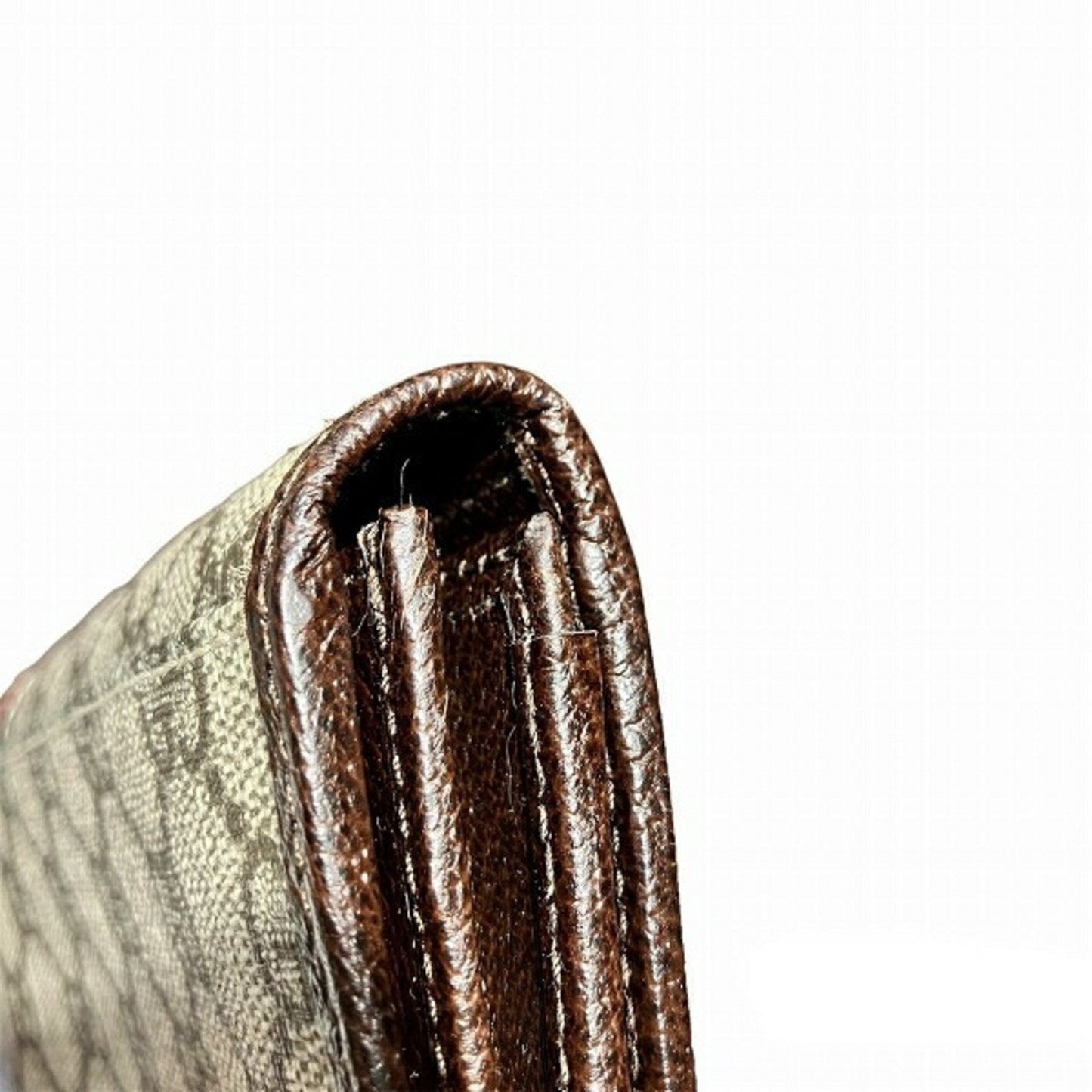 Gucci Gg Supreme Beige Brown Gg Supreme Wallet (Bi-Fold)