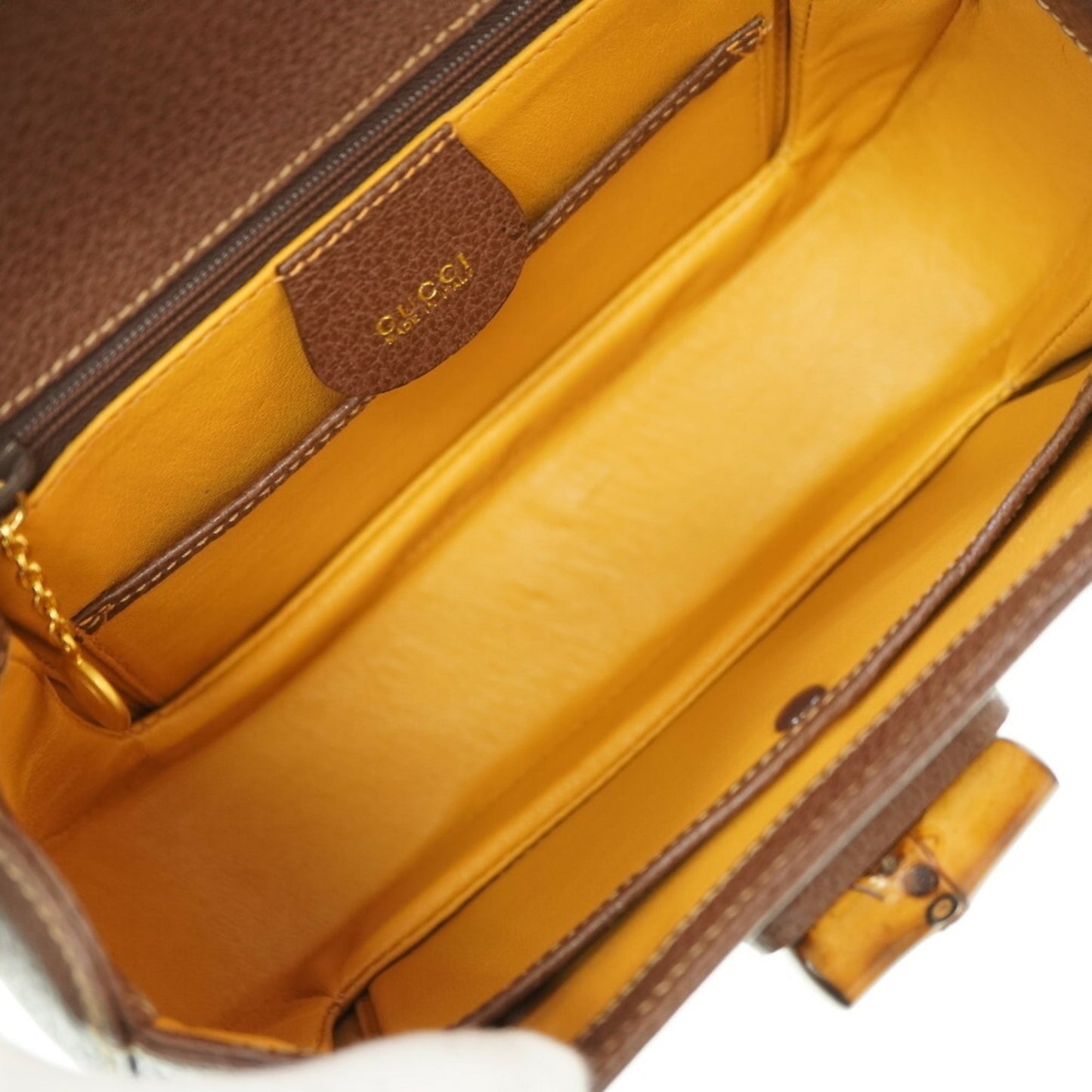 Gucci Brown Leather Handbag