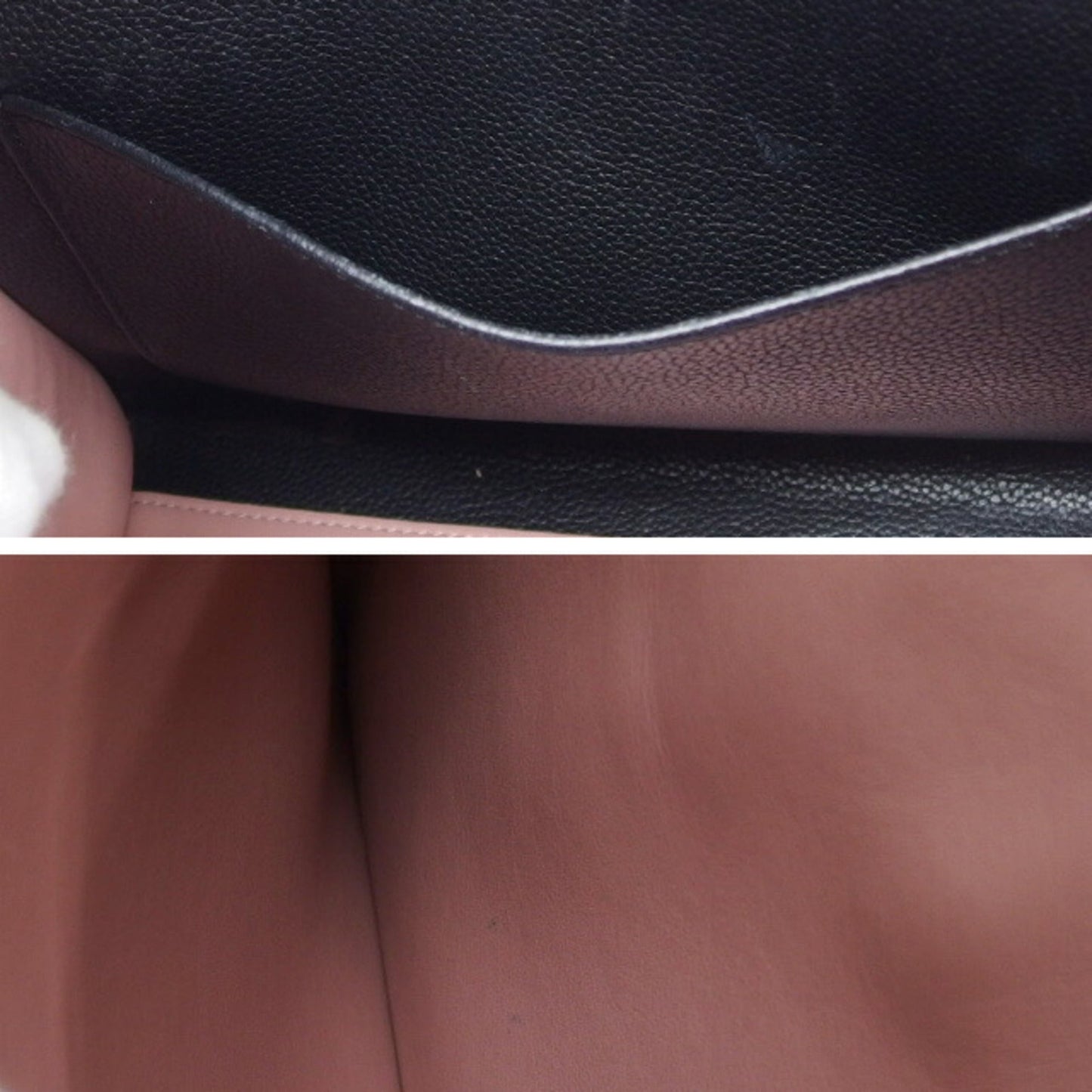 Louis Vuitton Magnolia Noir Leather Handbag Shoulder Bag