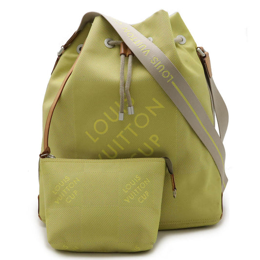 Louis Vuitton Damier Geant Lime Yellow Damier Geant Shoulder Bag ()