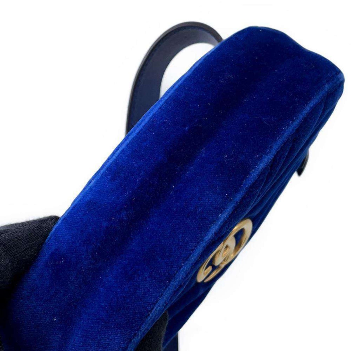 Gucci Blue Leather Sling Bag