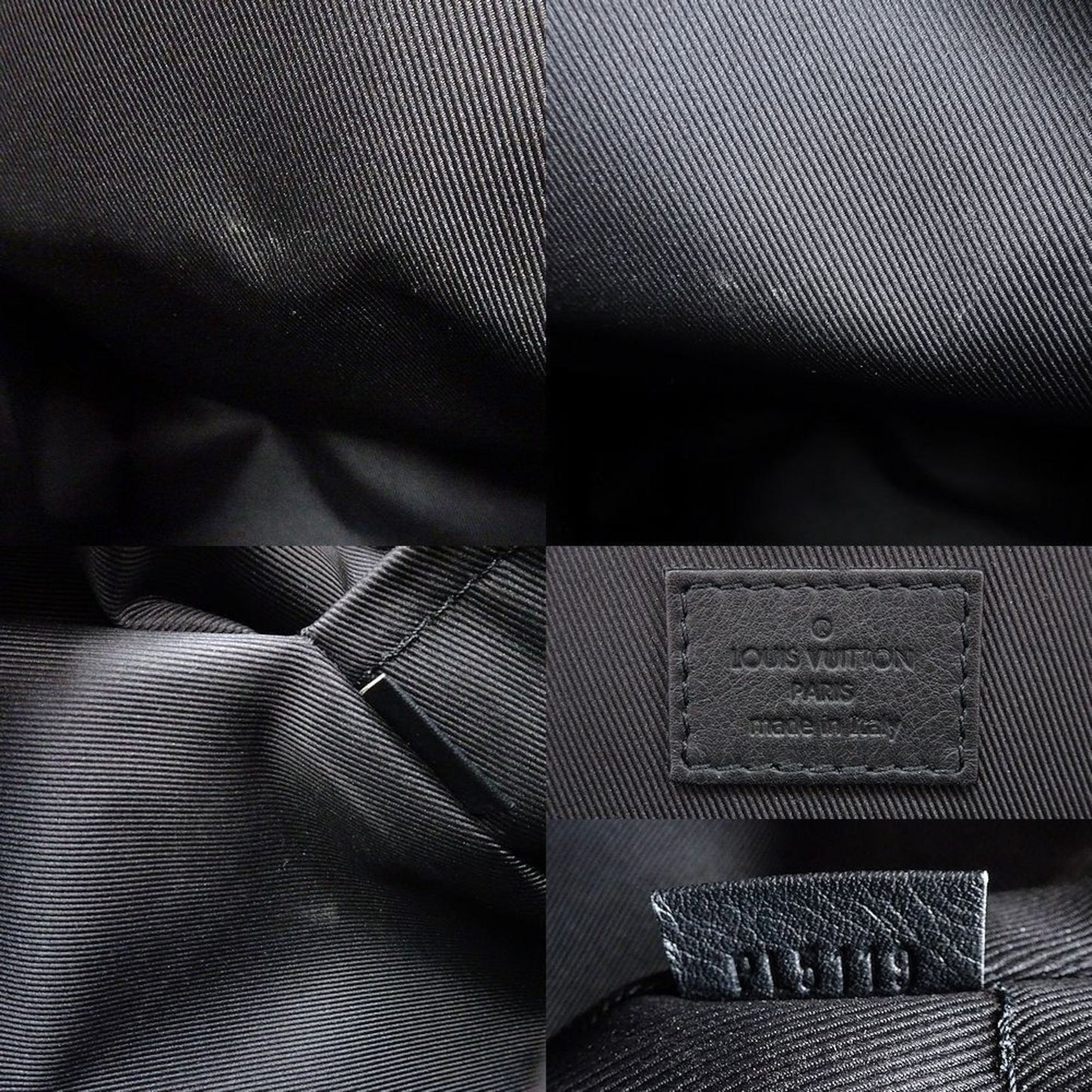 Louis Vuitton Brown Canvas Backpack