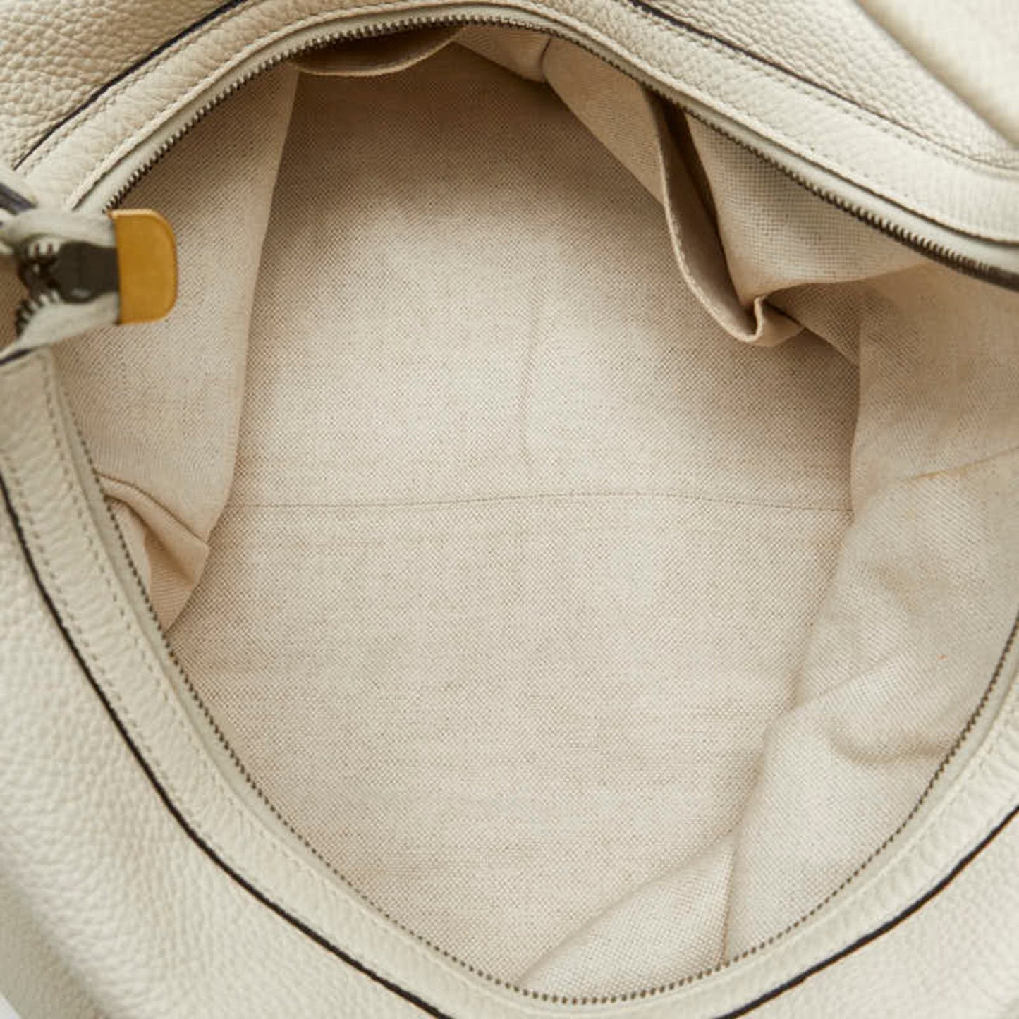 Gucci Ivory Leather Shoulder Bag