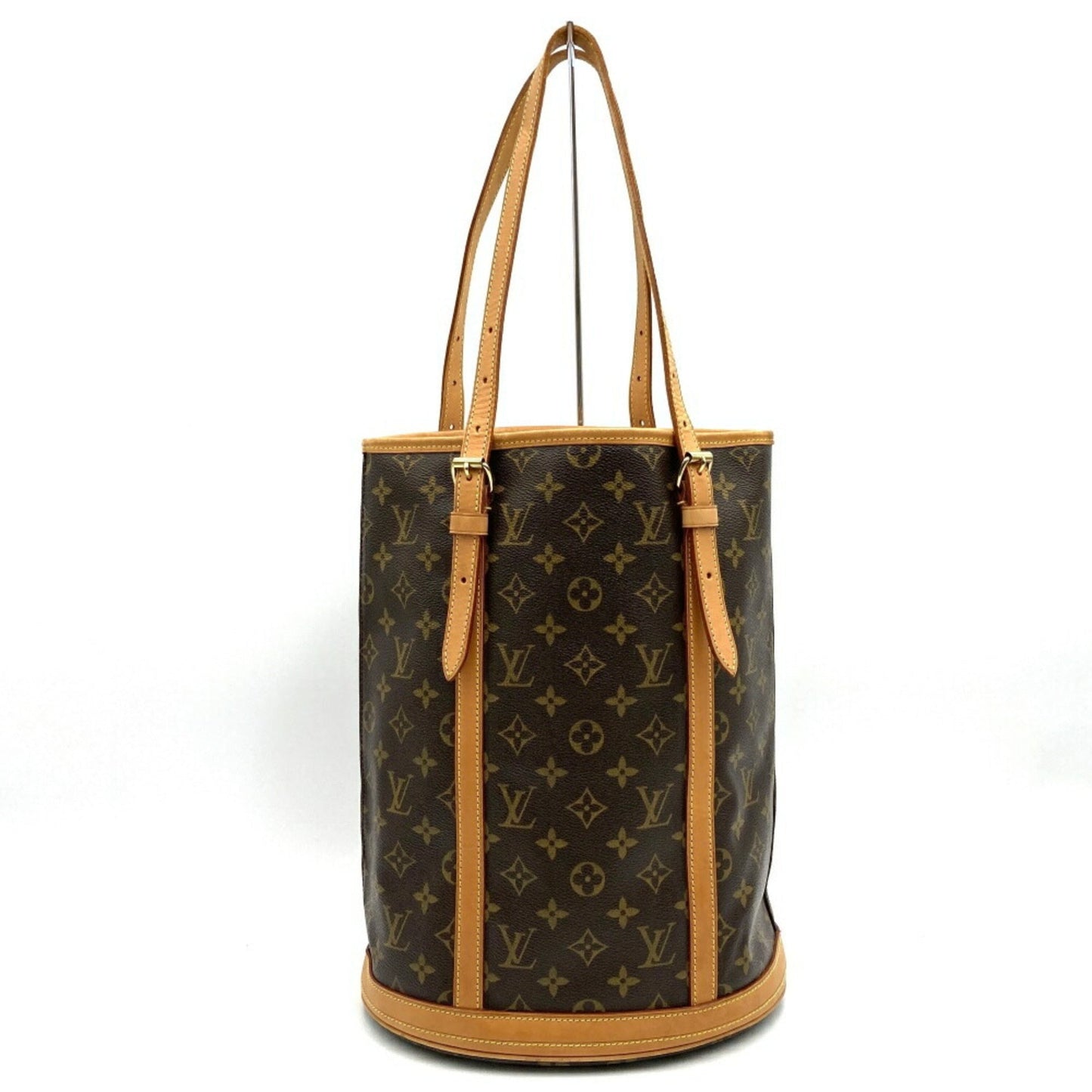 Louis Vuitton Brown Monogram Shoulder Bag ()