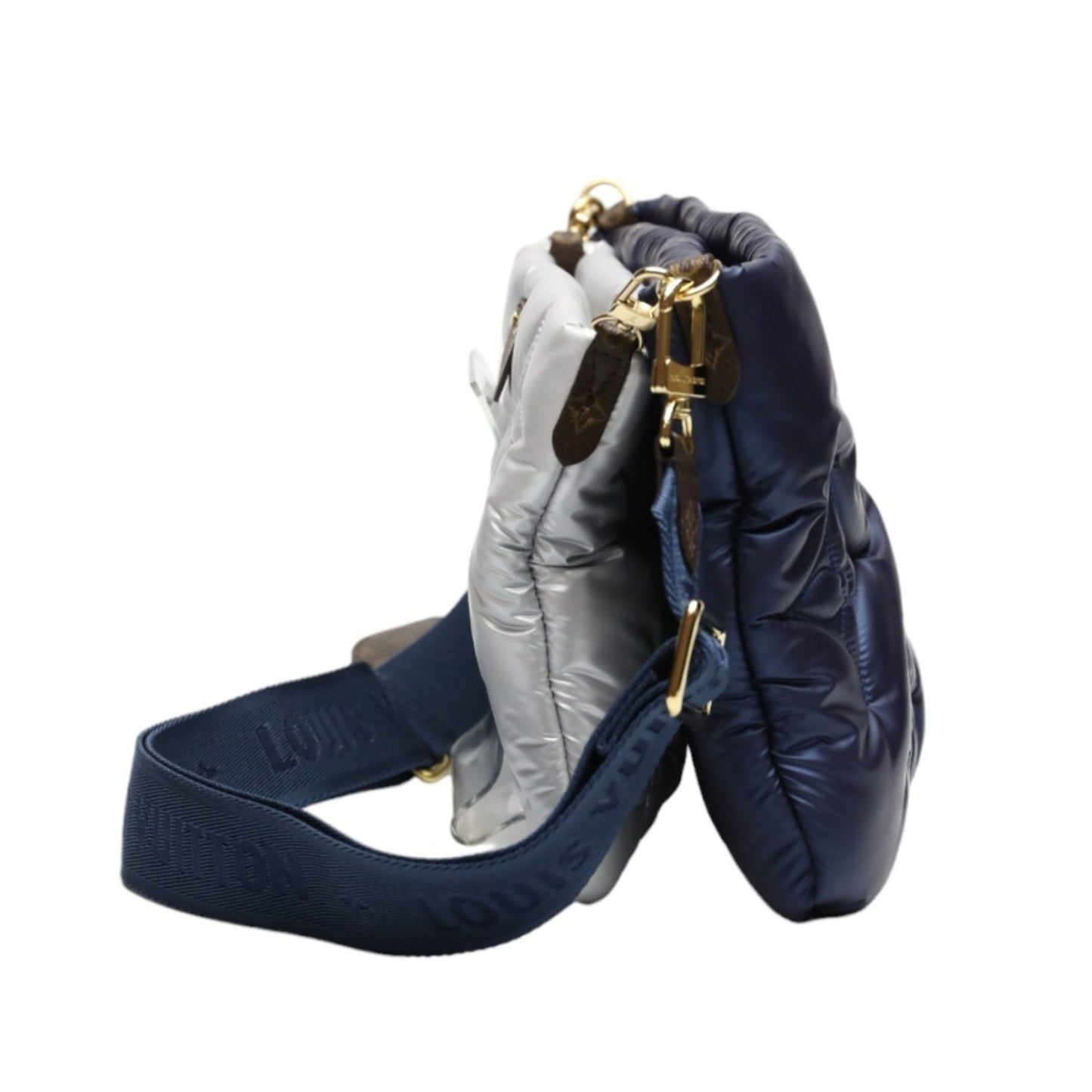 Louis Vuitton Navy Pouch Shoulder Bag