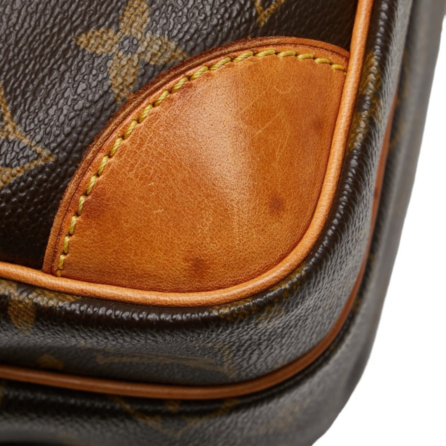 Louis Vuitton Brown Pvc Leather Shoulder Bag
