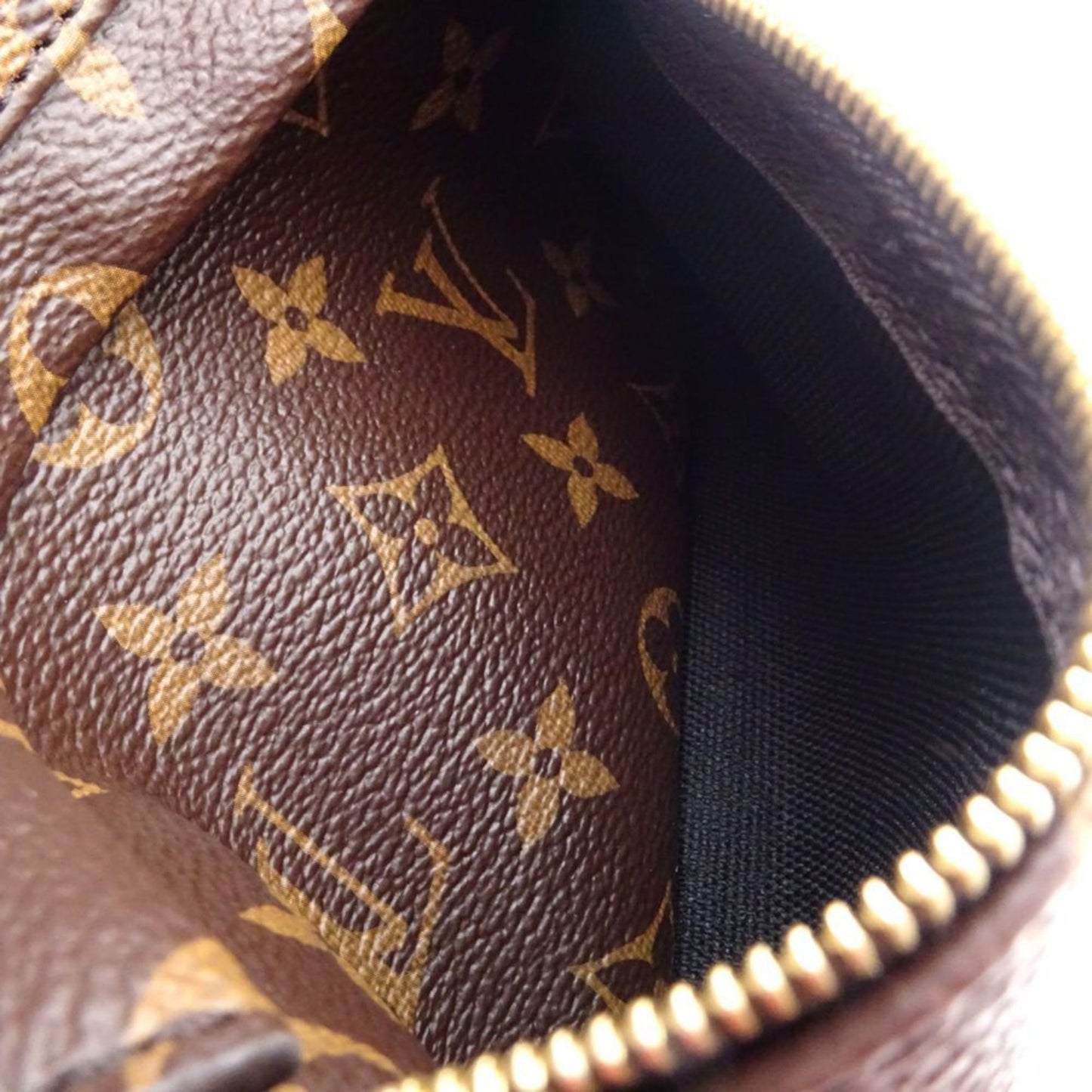 Louis Vuitton Brown Canvas Backpack