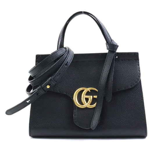 Gucci Black Leather Handbag ()