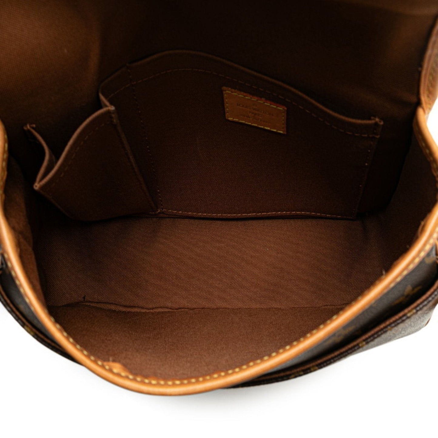 Louis Vuitton Brown Pvc Leather Shoulder Bag