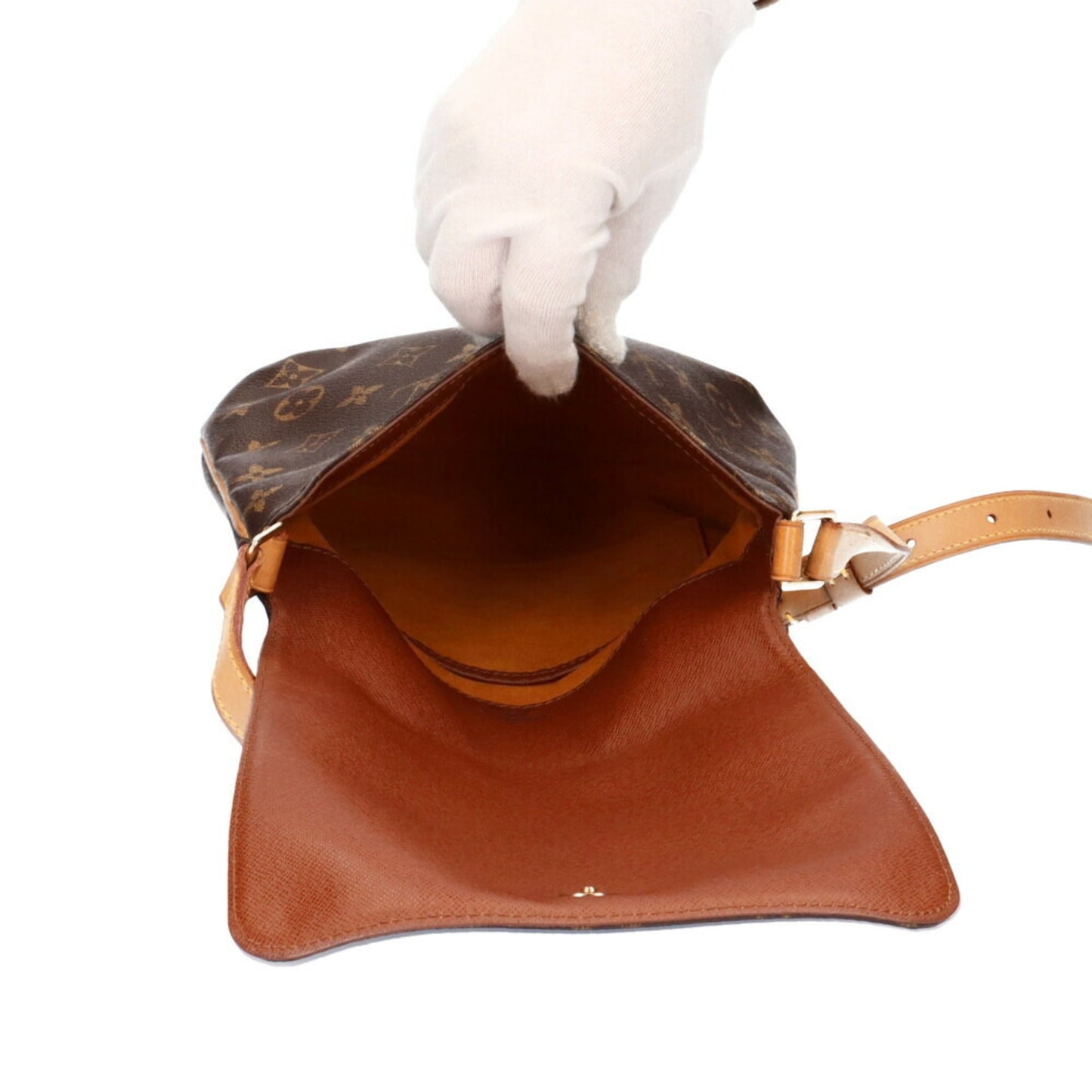 Louis Vuitton Brown Monogram Or Monogram Shoulder Bag