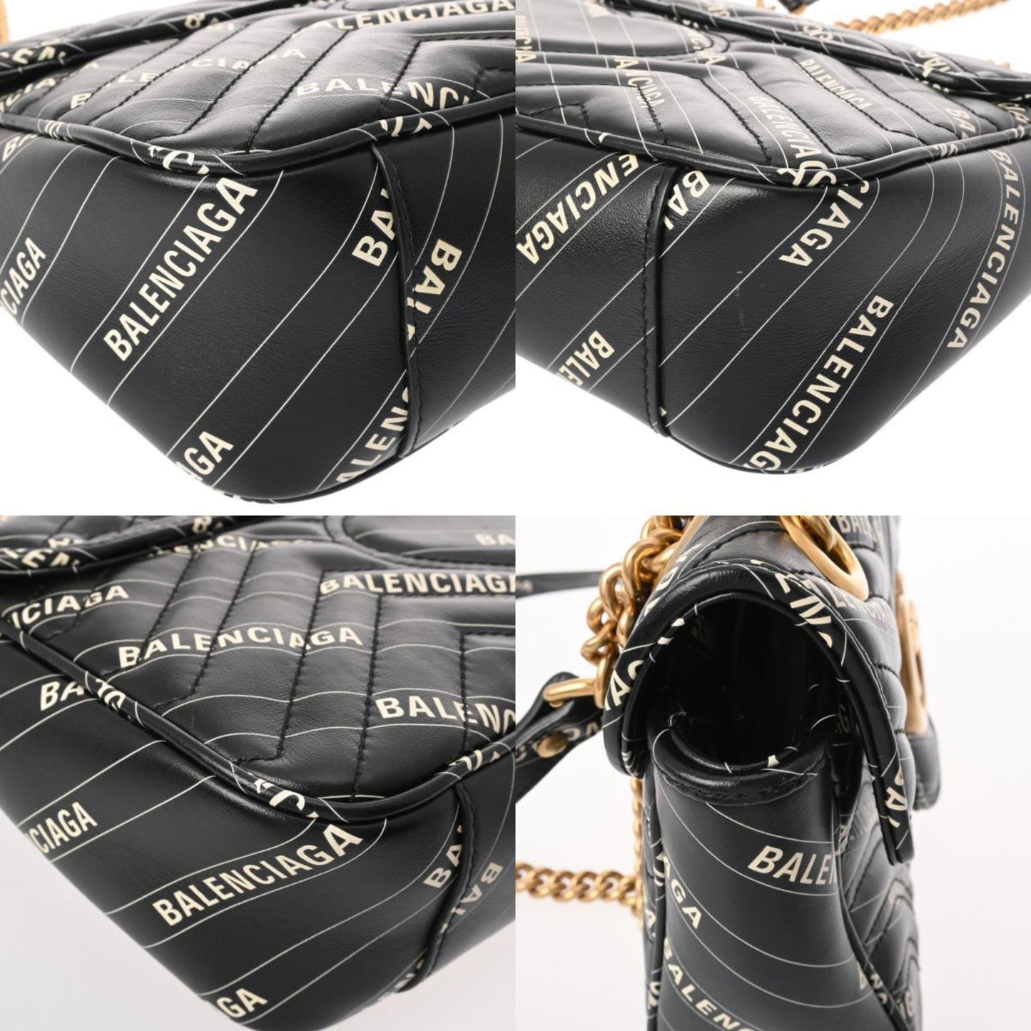 Gucci Black Leather Shoulder Bag