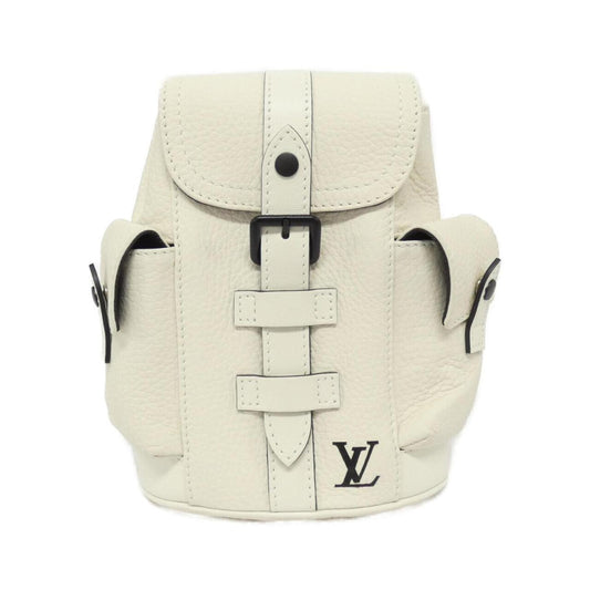 Louis Vuitton Blanc Leather Shoulder Bag ()