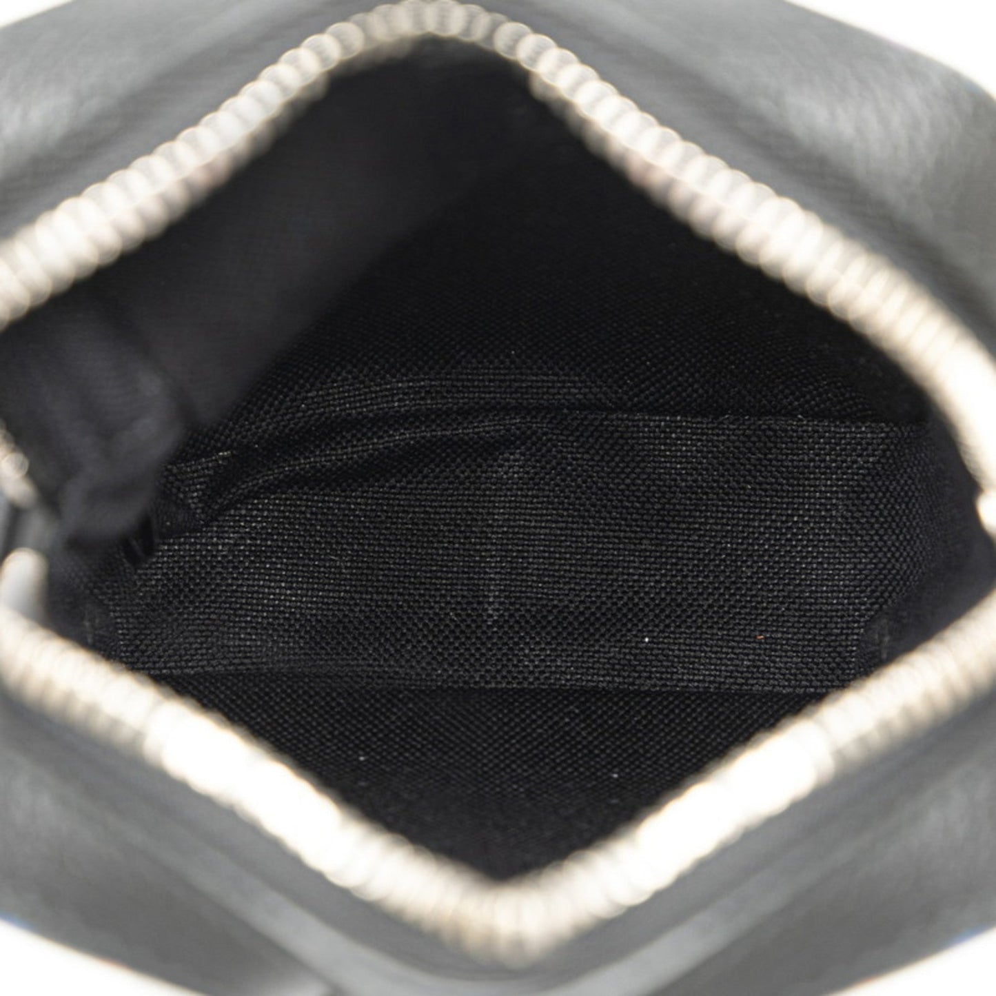 Gucci Black Multi-Color Pvc Leather Shoulder Bag
