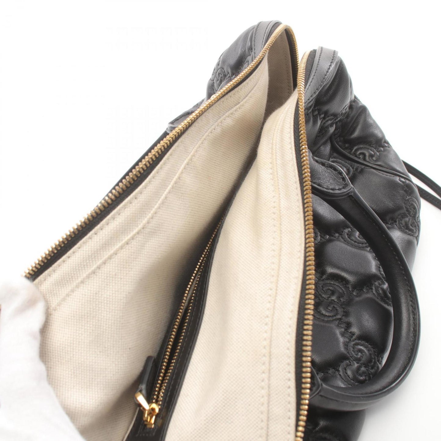 Gucci Black Leather Handbag