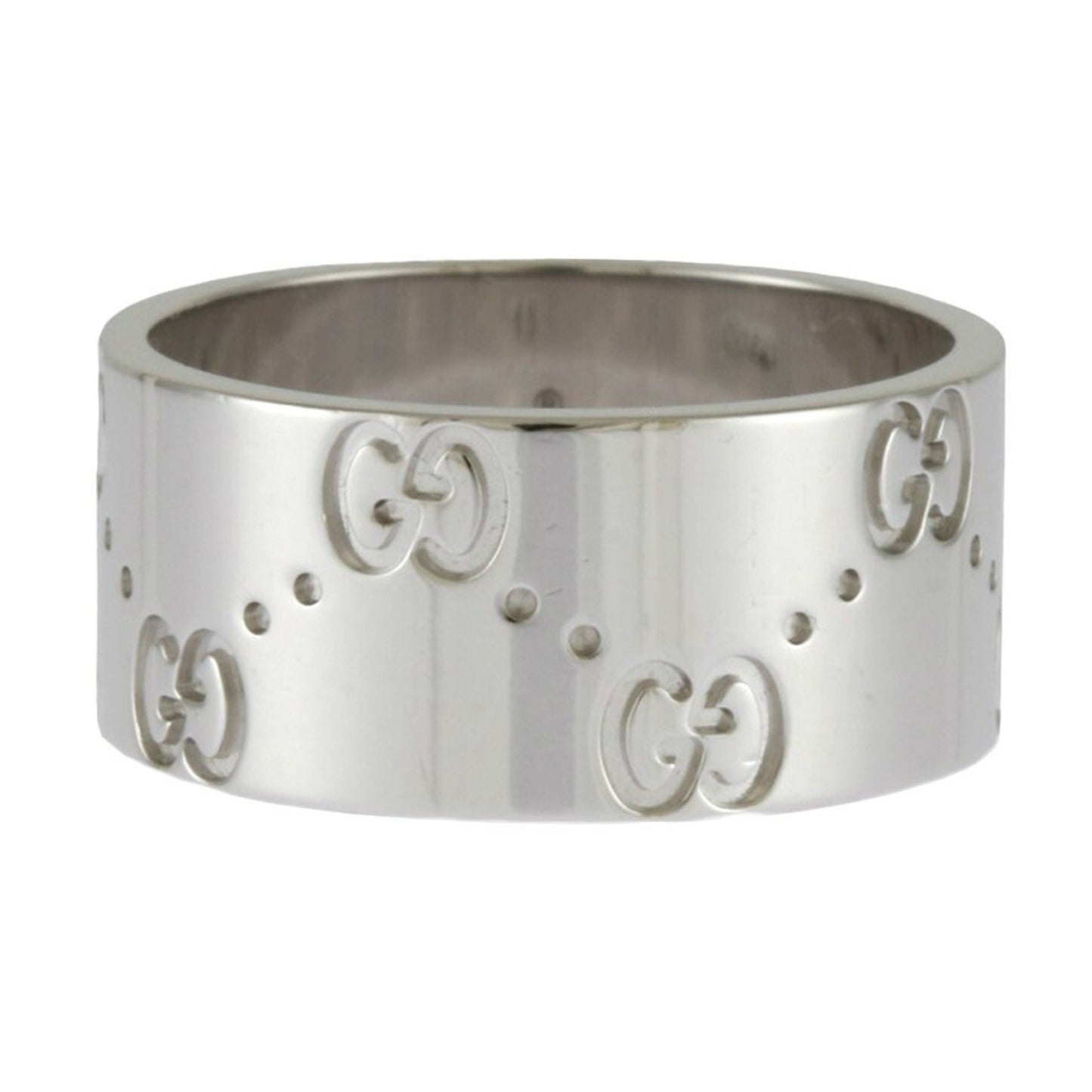 Gucci Icon White Gold White Gold (18K) Band Ring