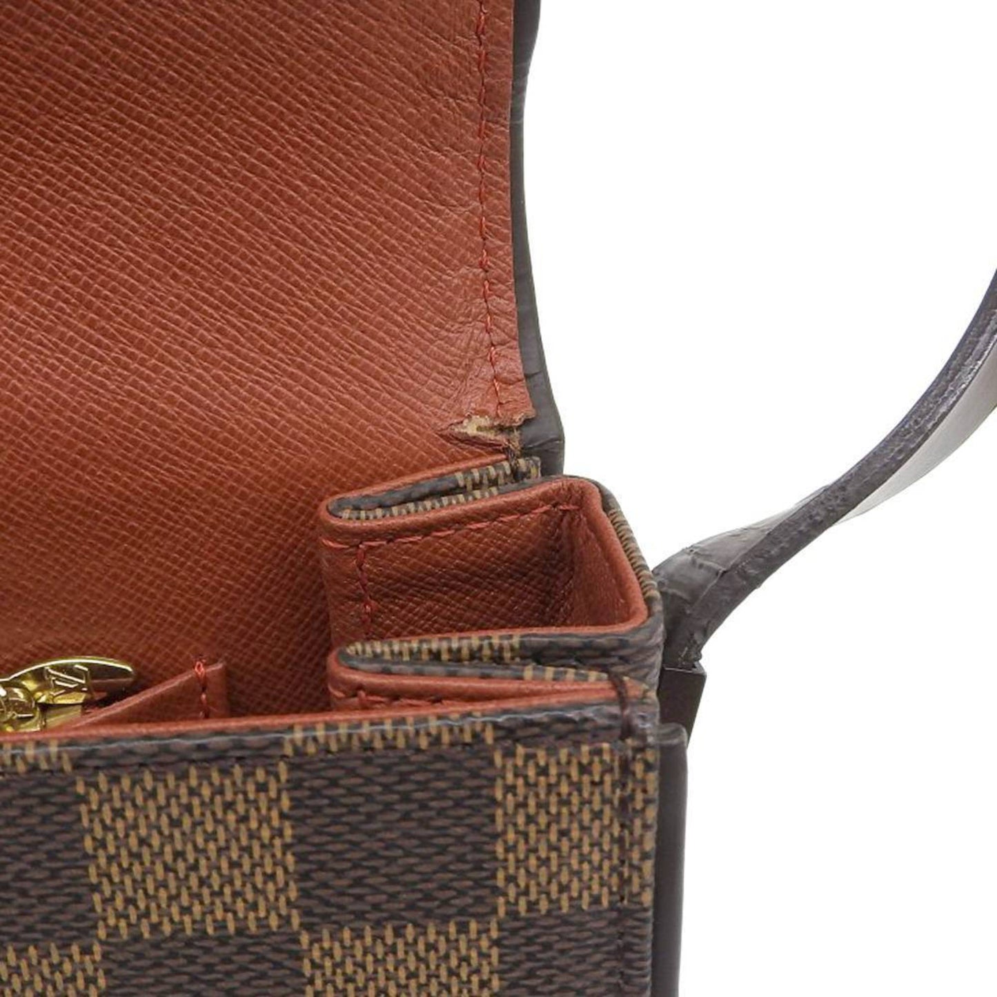 Louis Vuitton Damier Damier Canvas Ebene Shoulder Bag