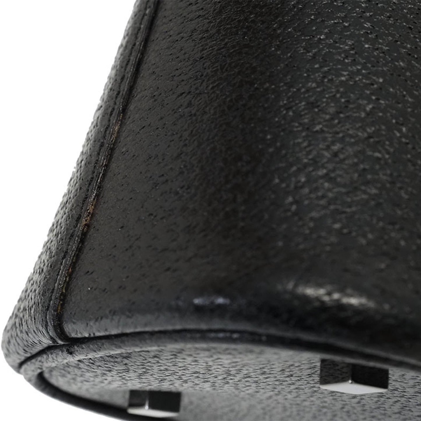 Gucci Bamboo Black Leather Handbag