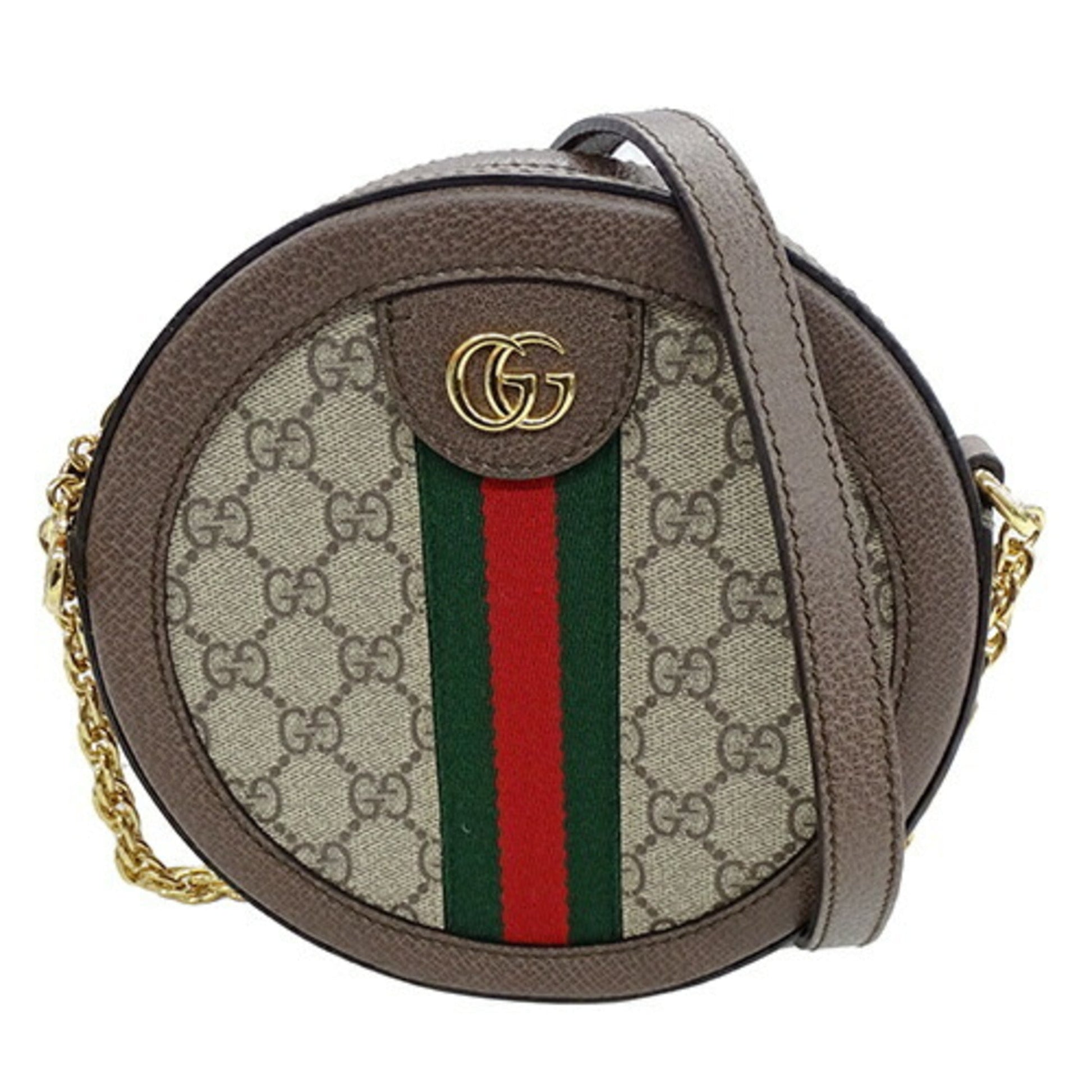 Gucci Brown Gg Supreme Shoulder Bag ()