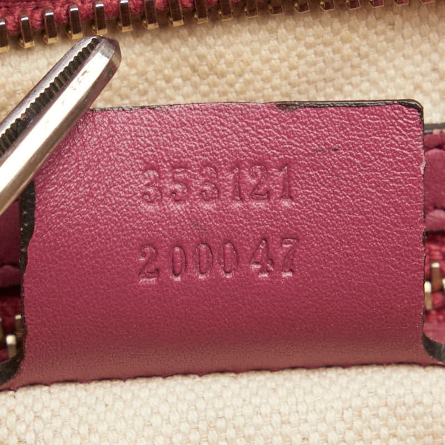 Gucci Guccissima Pink Leather Handbag Shoulder Bag