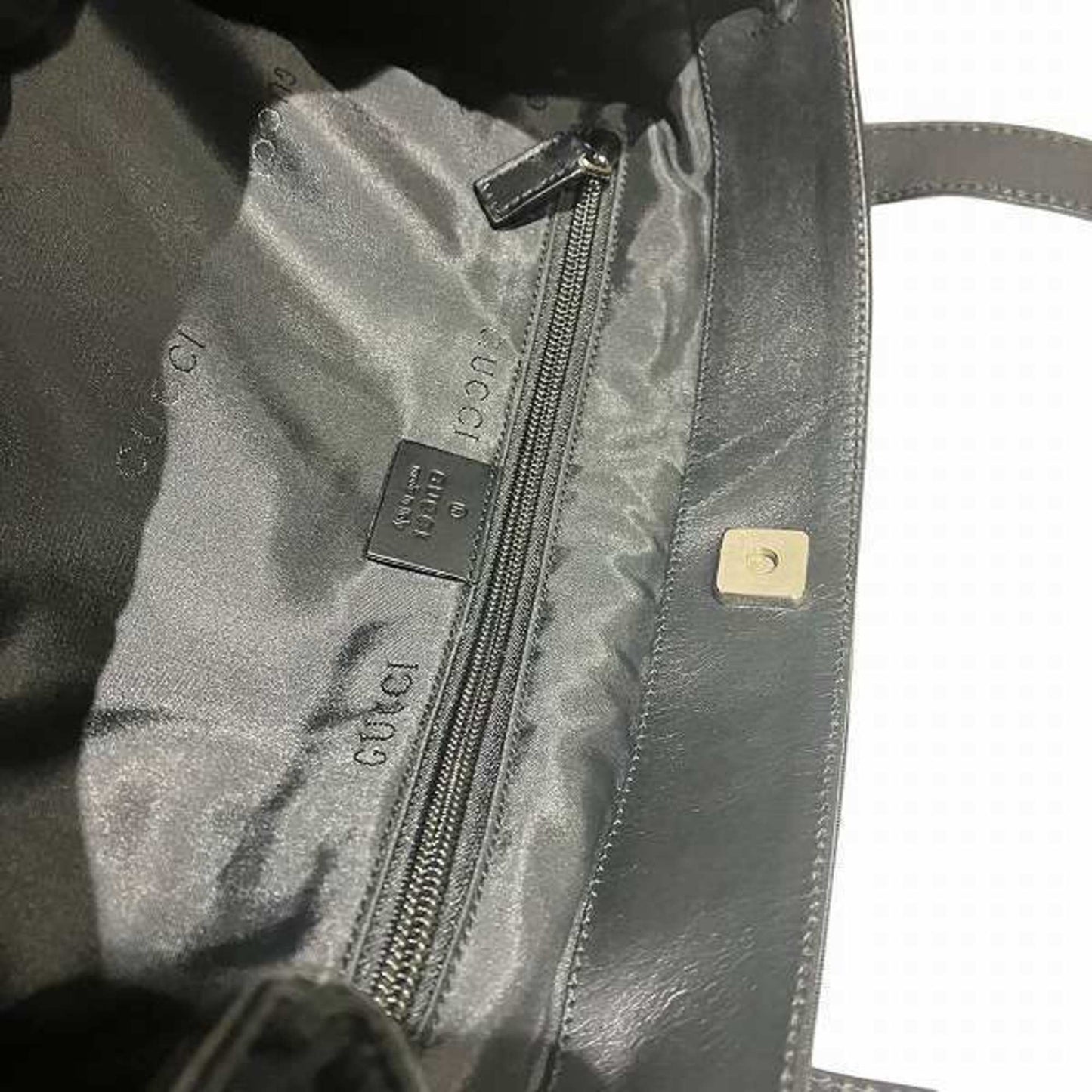 Gucci Black Nylon Shoulder Bag