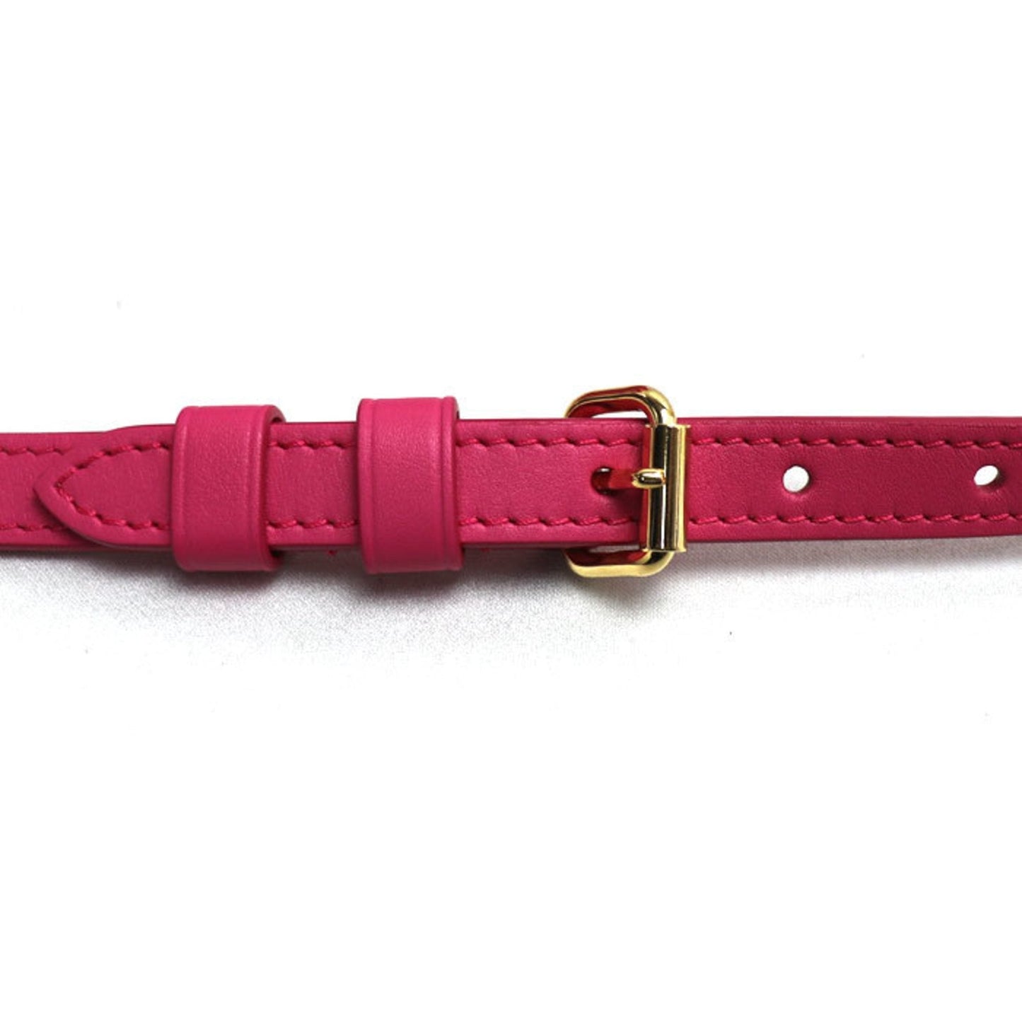 Louis Vuitton Pink Leather Shoulder Bag