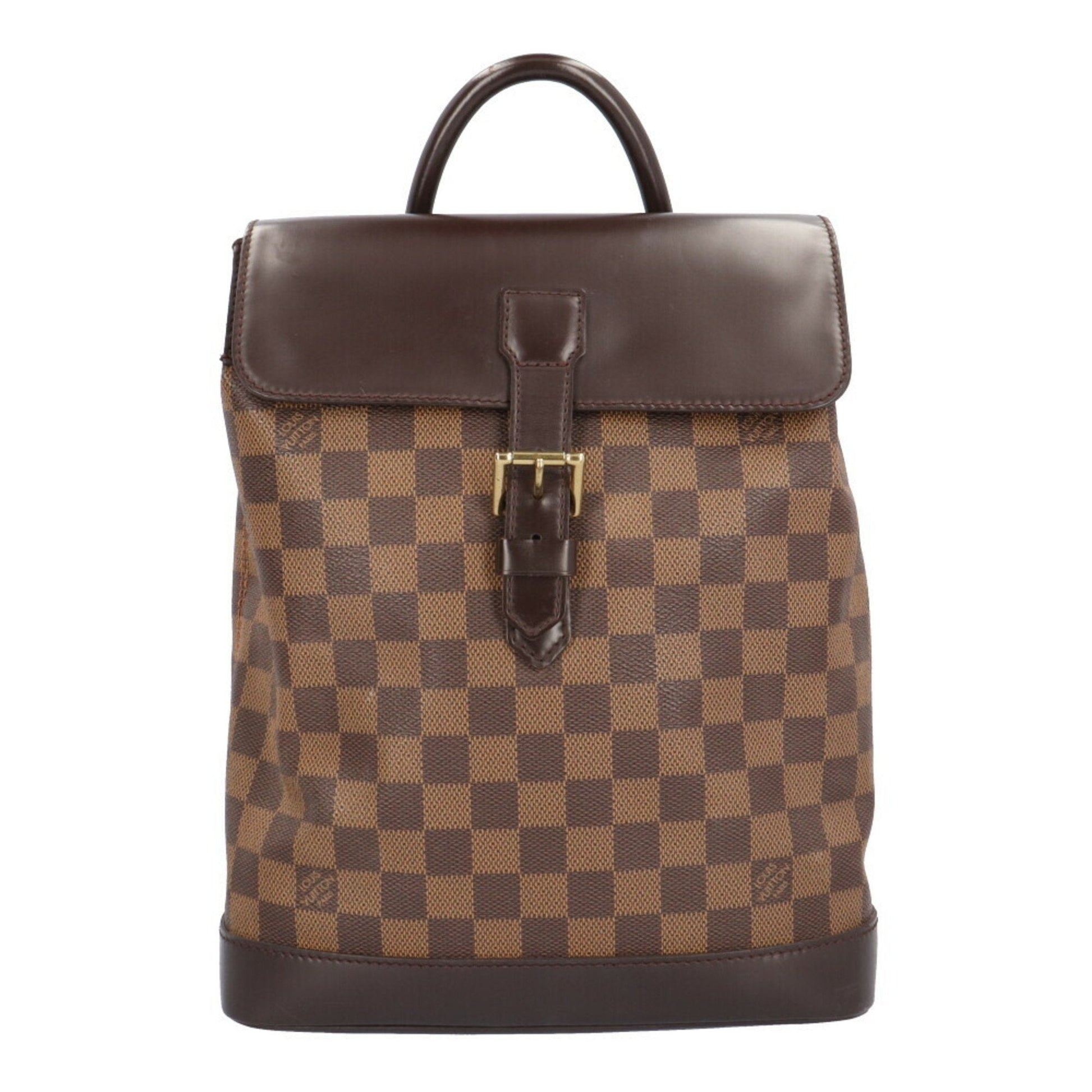 Louis Vuitton Brown Damier Canvas Backpack ()