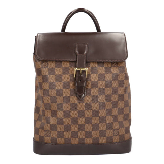Louis Vuitton Brown Damier Canvas Backpack ()