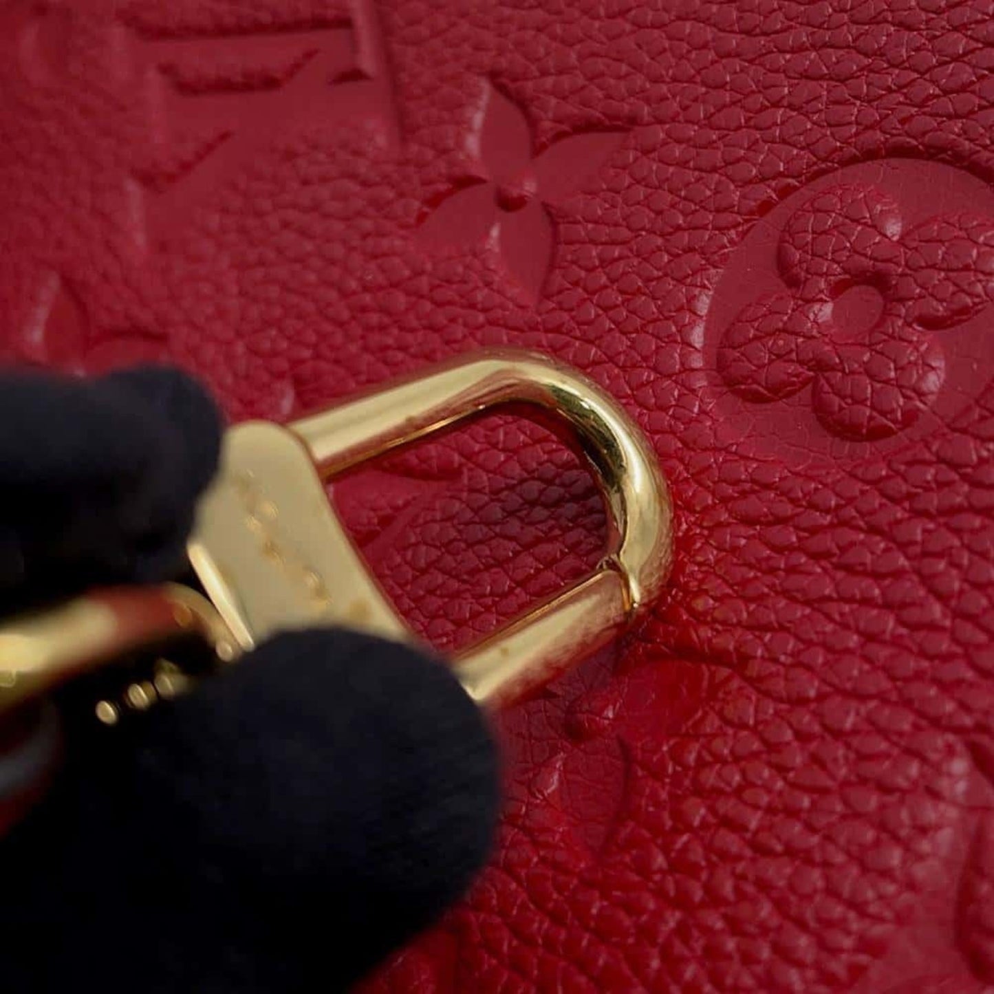 Louis Vuitton Cerise Monogram Empreinte Handbag Shoulder Bag