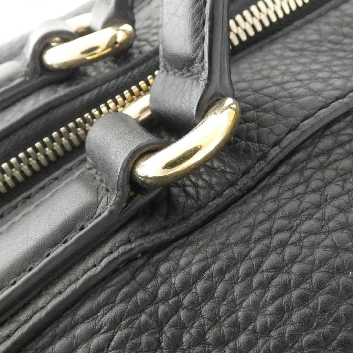 Gucci Black Leather Handbag