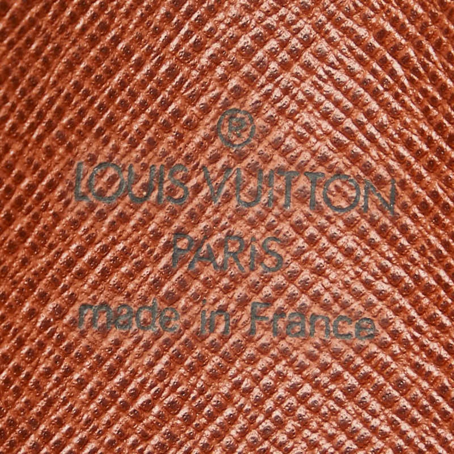 Louis Vuitton Brown Pvc Leather Shoulder Bag
