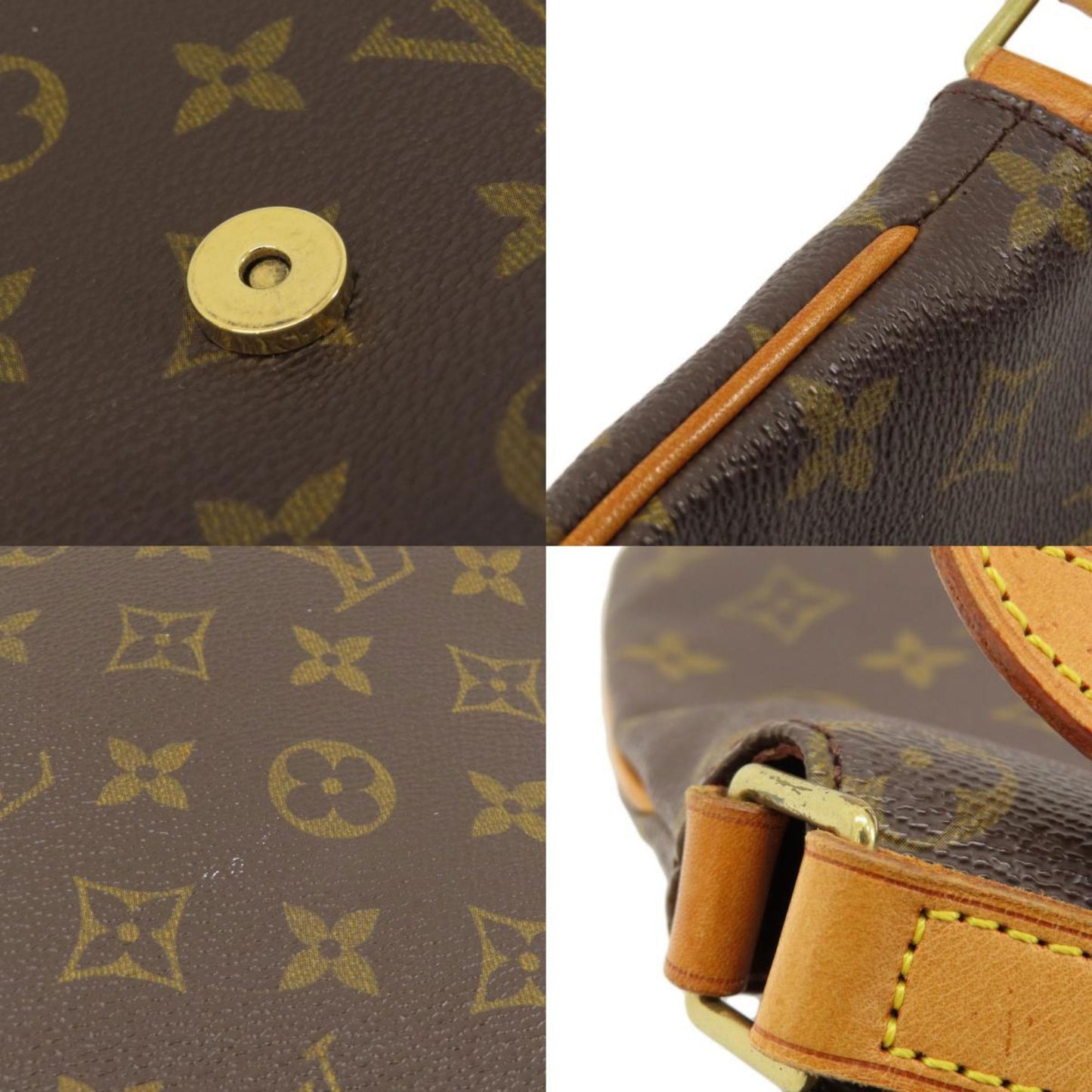 Louis Vuitton Brown Monogram Monogram Canvas Shoulder Bag