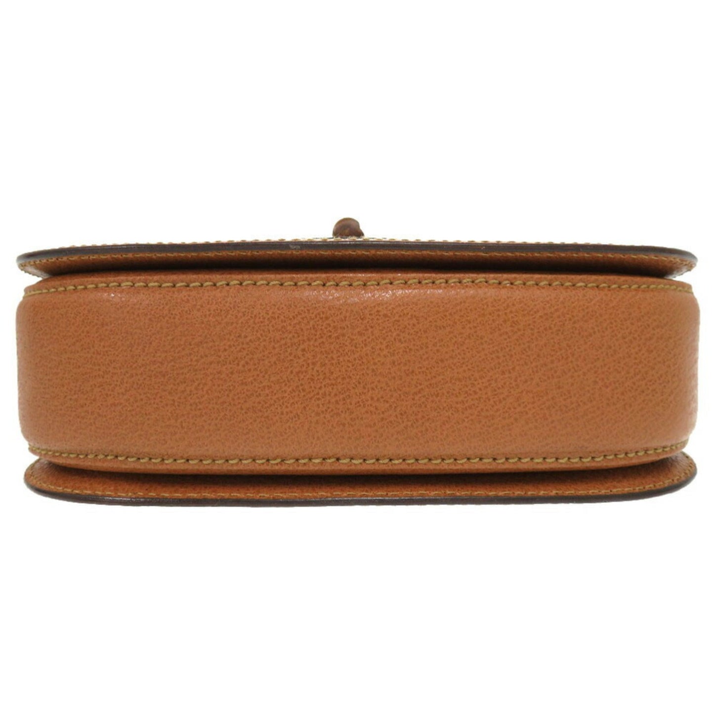 Gucci Brown Bamboo Leather Handbag