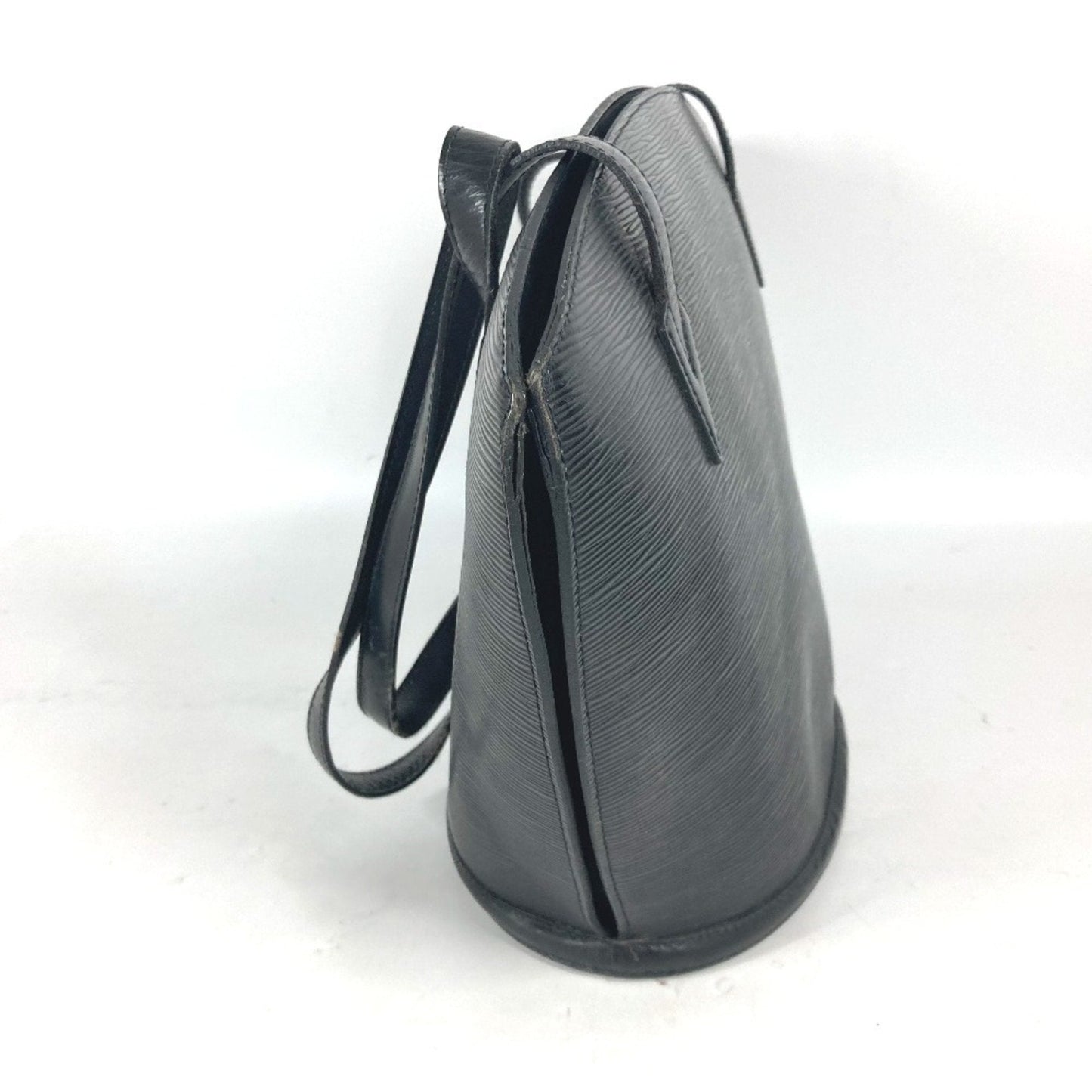 Louis Vuitton Black Epi Leather Shoulder Bag Tote Bag