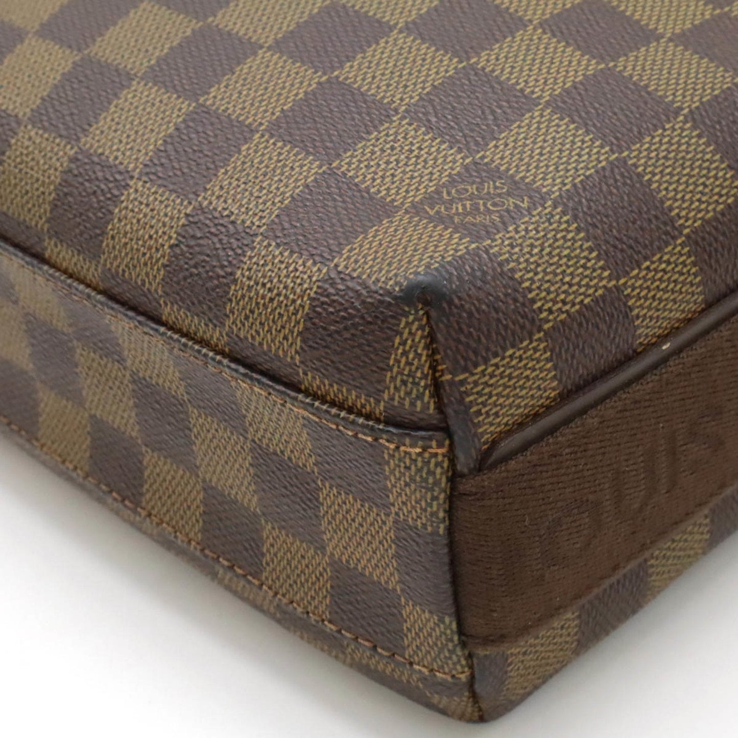 Louis Vuitton Brown Pvc Shoulder Bag
