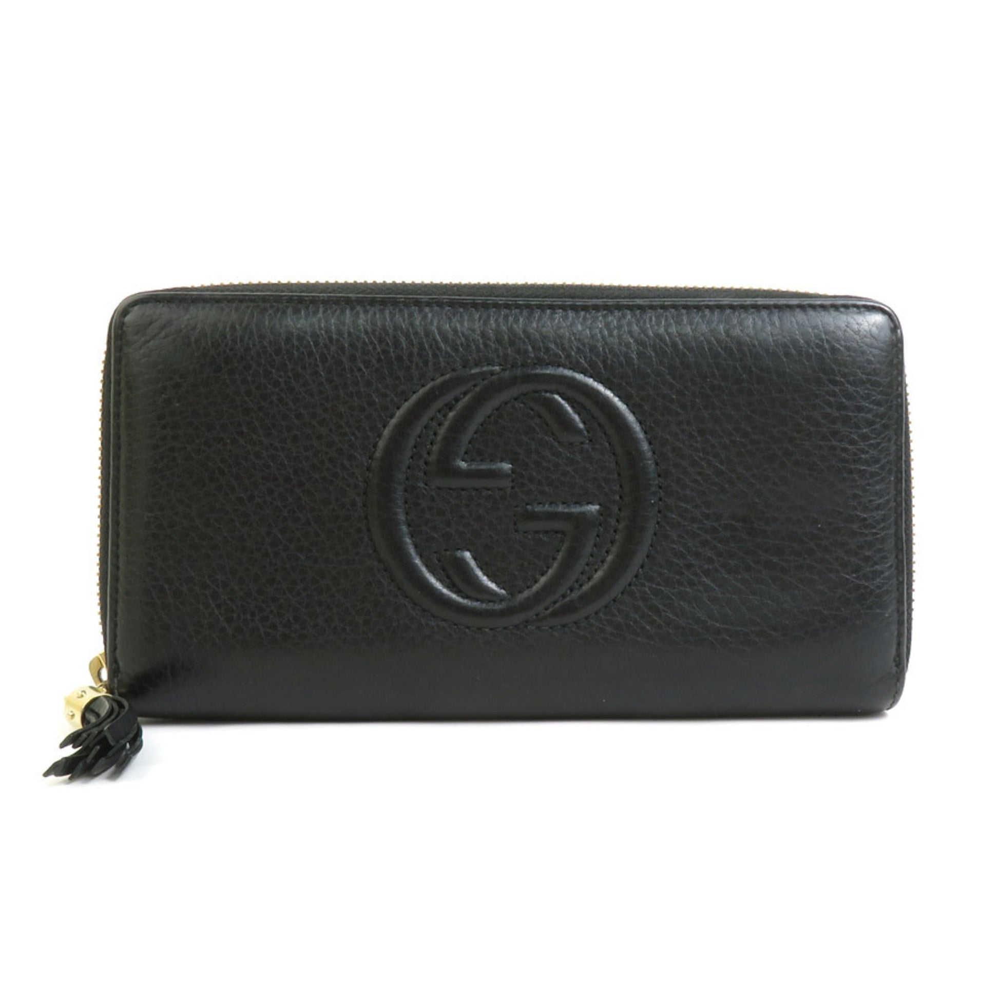 Gucci Black Leather Wallet (Bi-Fold) ()