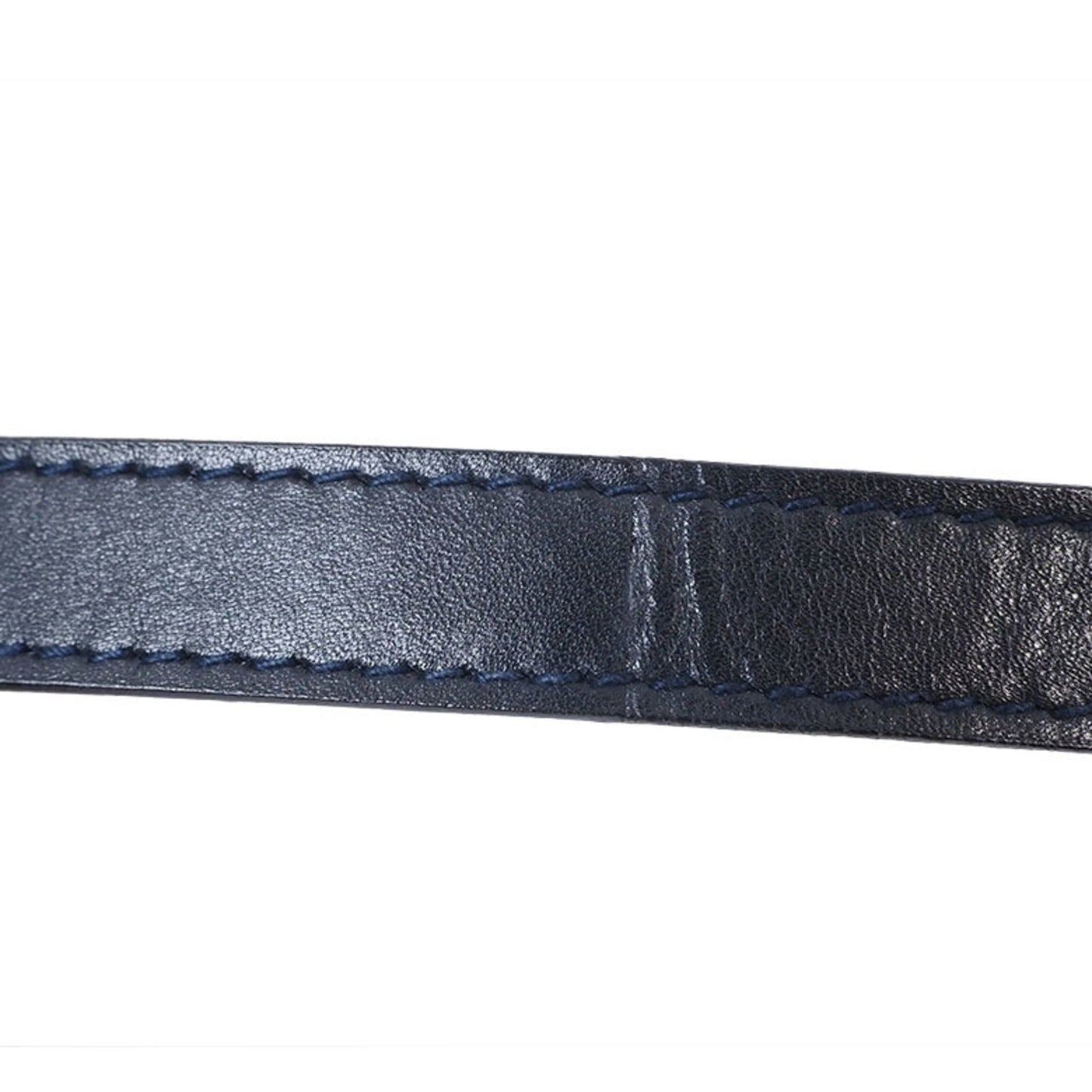 Gucci Navy Leather Shoulder Bag
