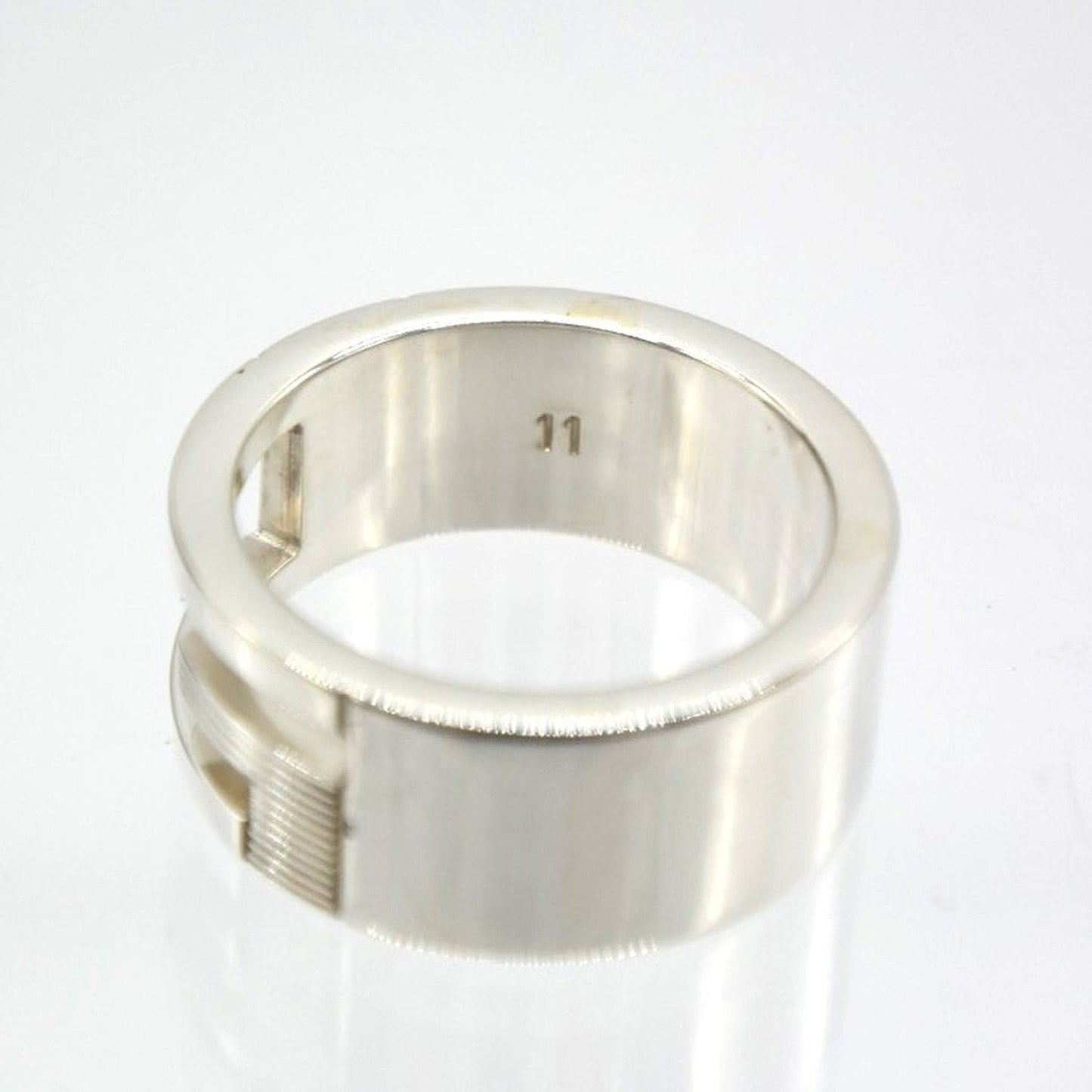 Gucci Silver Silver 925 Band Ring