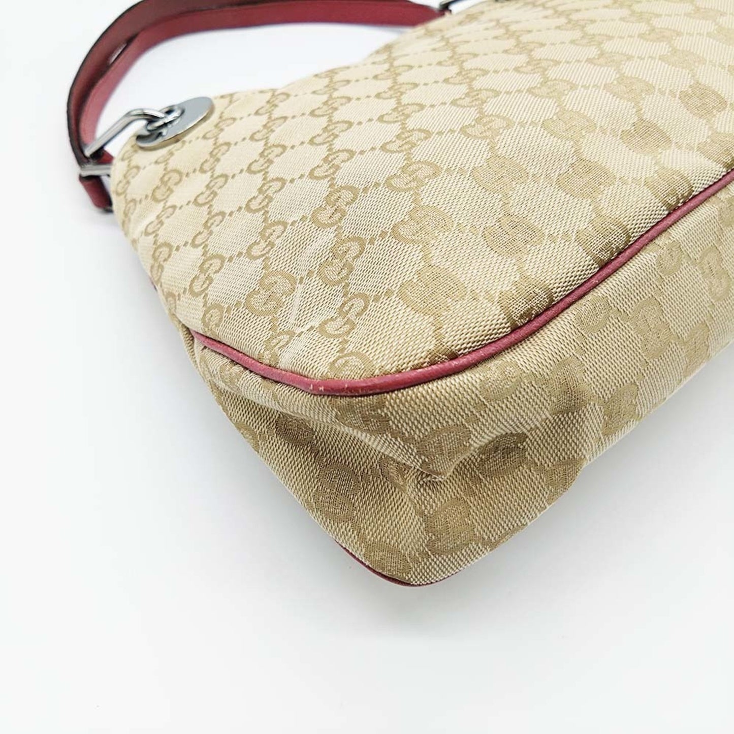 Gucci Brown Gg Canvas Shoulder Bag