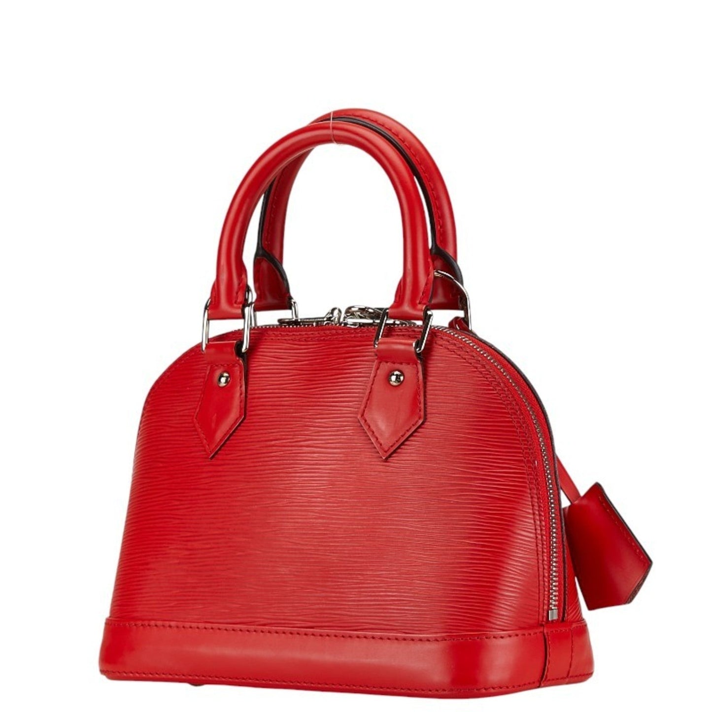 Louis Vuitton Coquelicots Red Color Leather Handbag Shoulder Bag