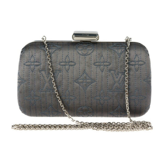 Louis Vuitton Monogram Gray Monogram Pochette Shoulder Bag ()
