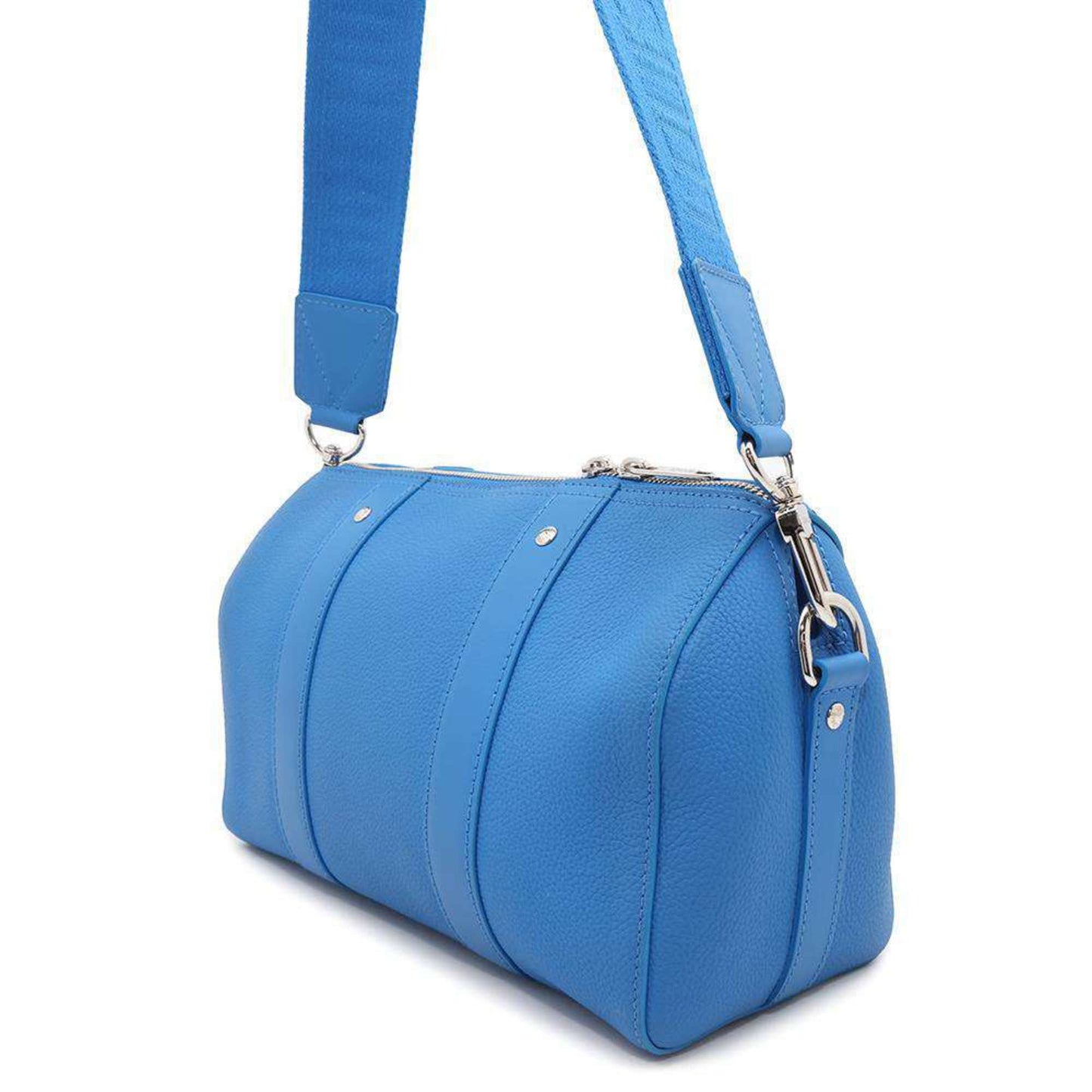 Louis Vuitton Blue Leather Shoulder Bag