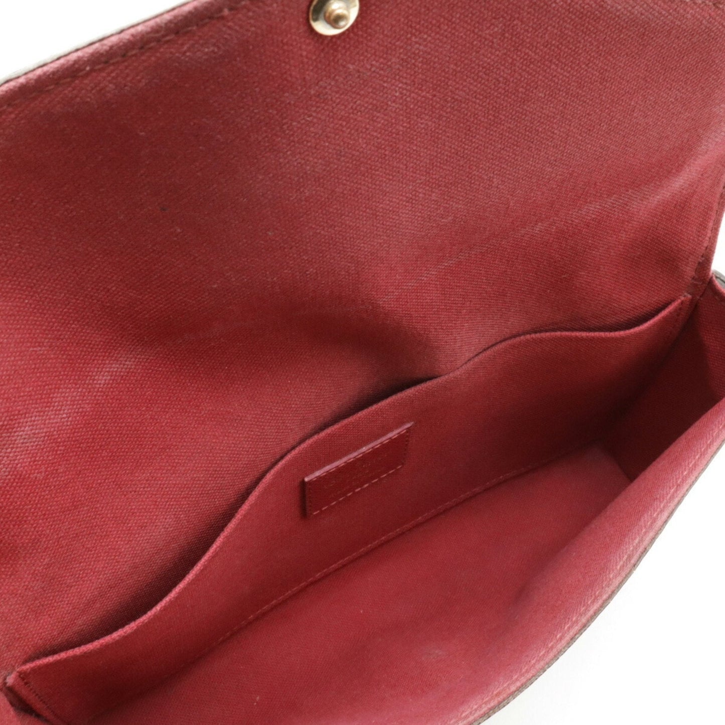 Louis Vuitton Fuchsia Monogram Clutch Bag Pochette Shoulder Bag
