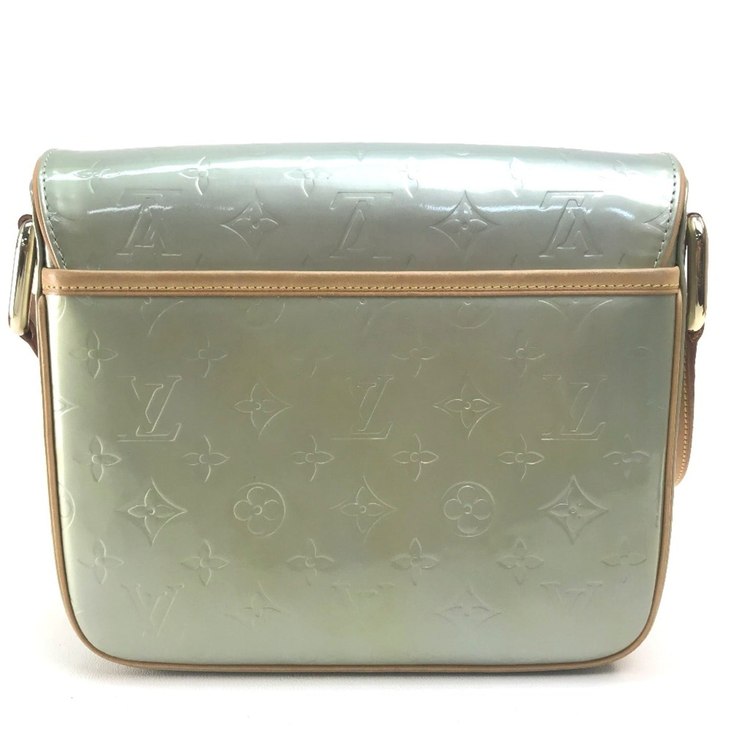 Louis Vuitton Green Leather Shoulder Bag